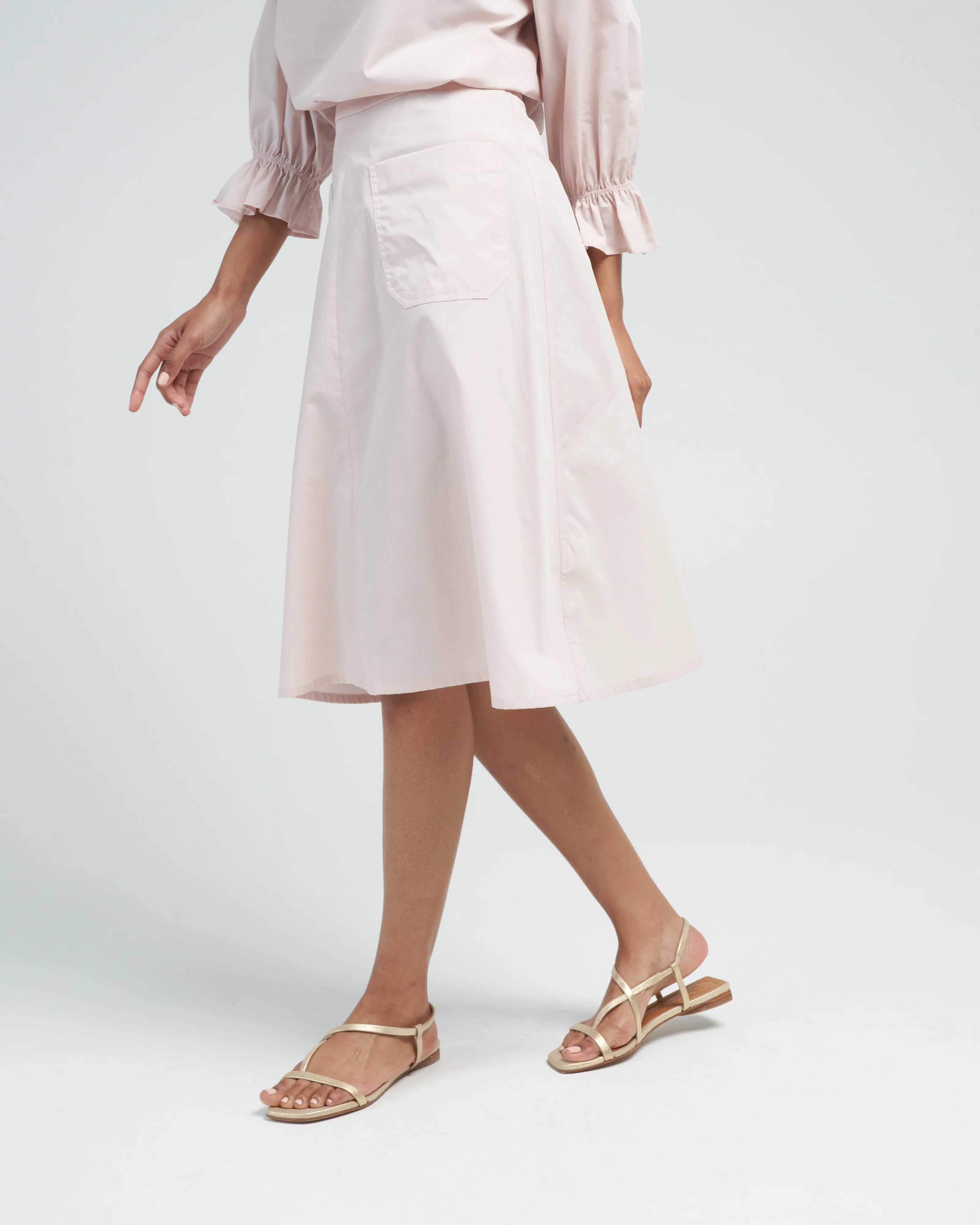 petite jupe novel skirt - powder rose - Image 3