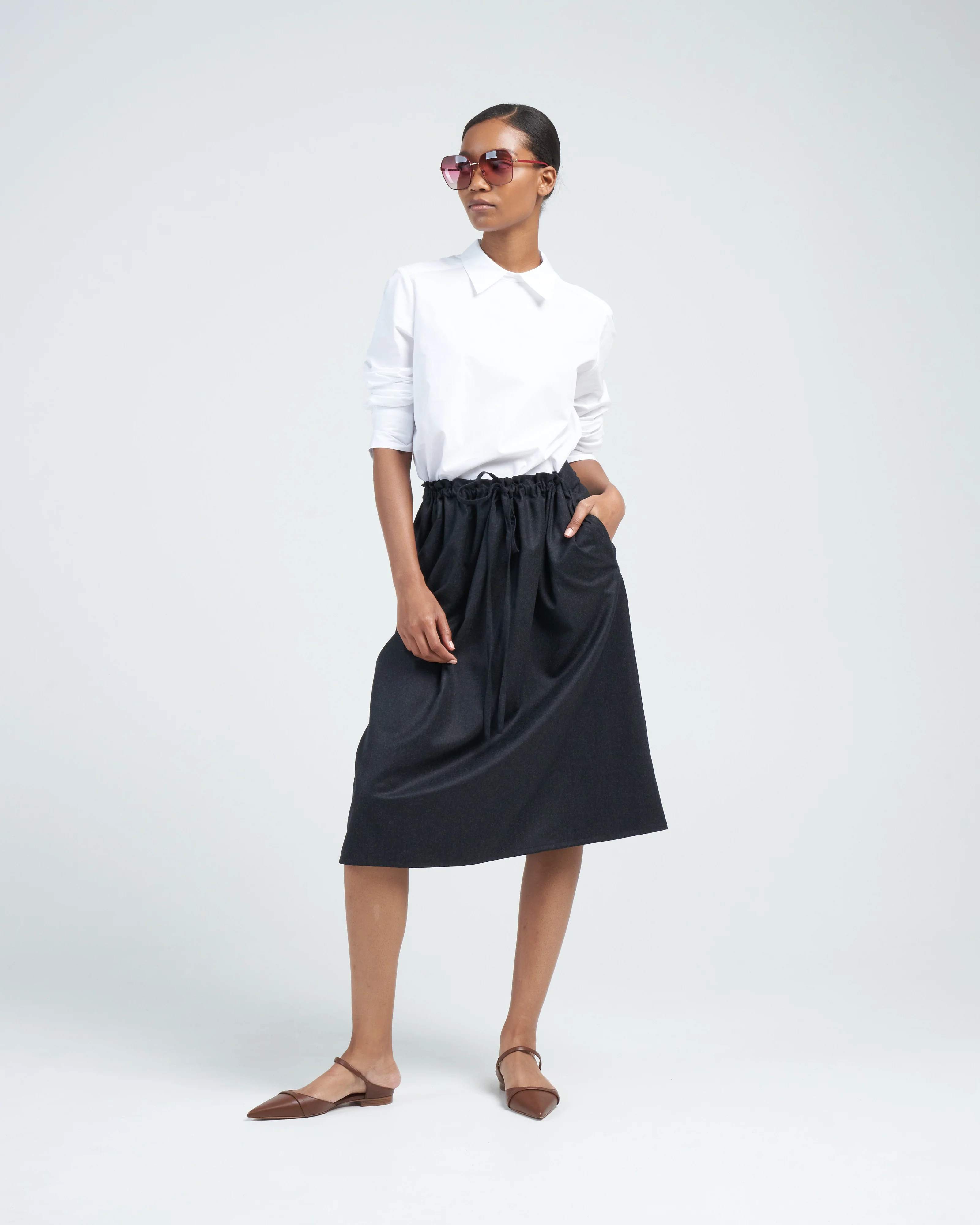 the boy's blouse - white - Image 3