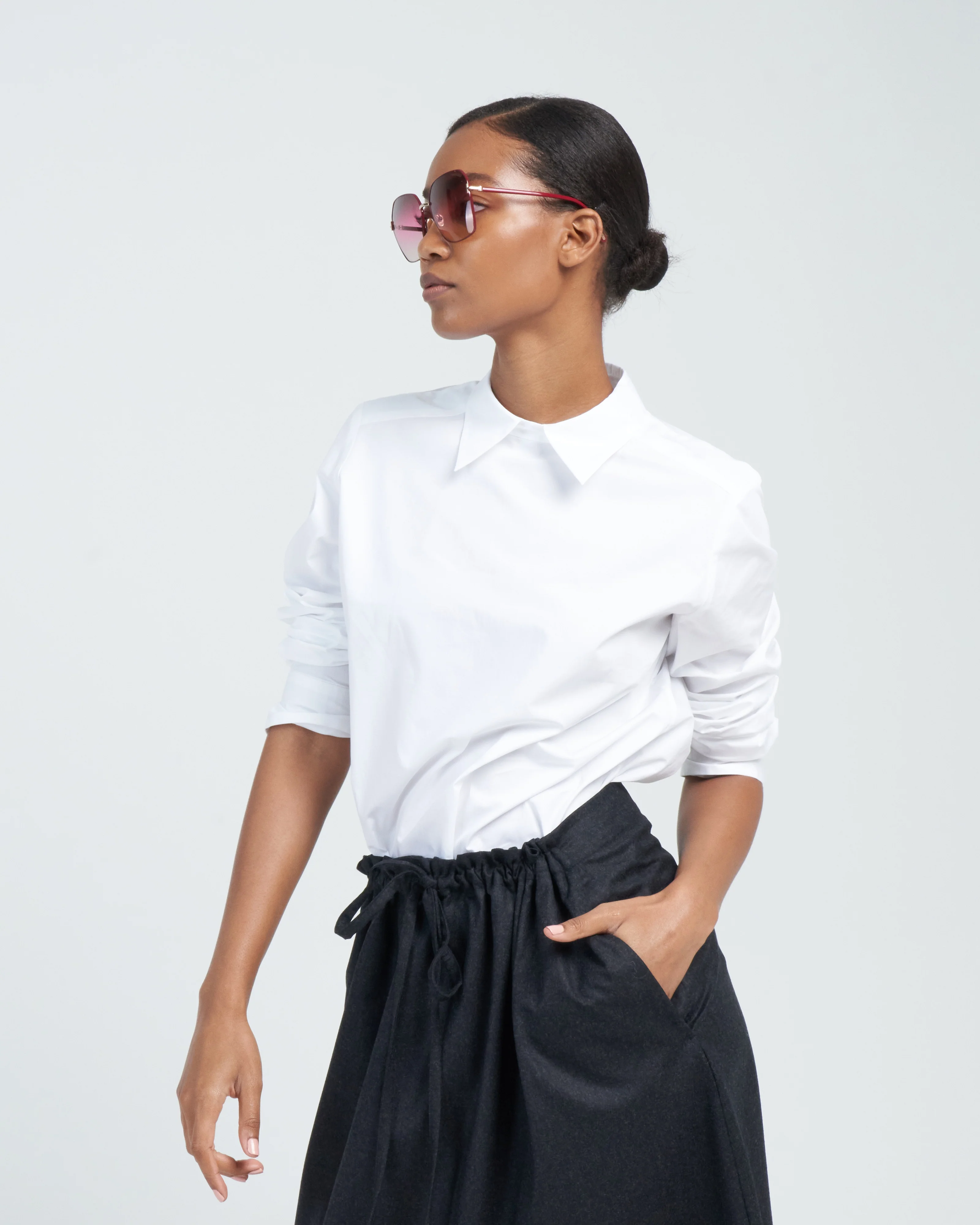 the boy's blouse - white - Image 4