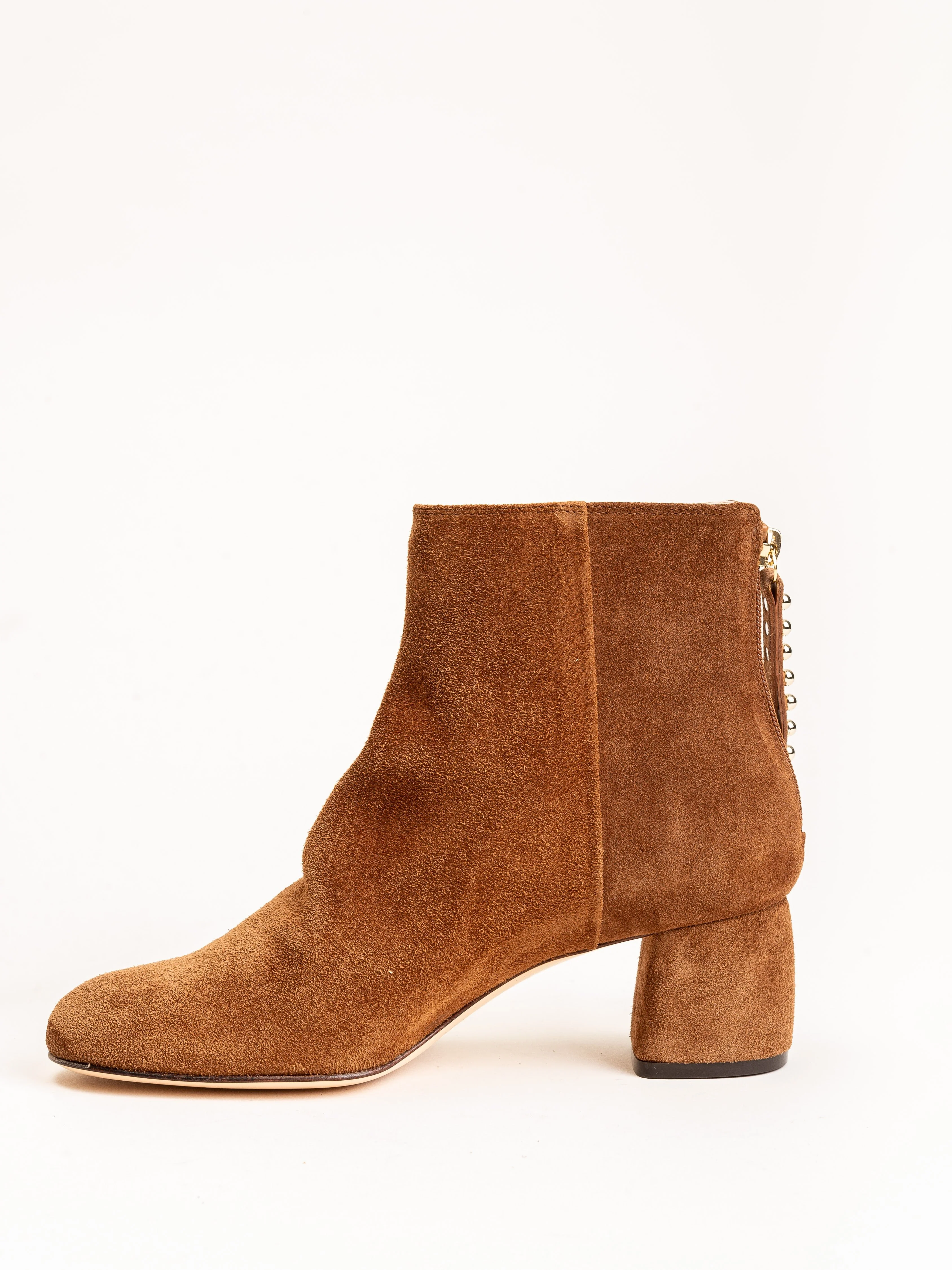 low boot - cognac suede - Image 2