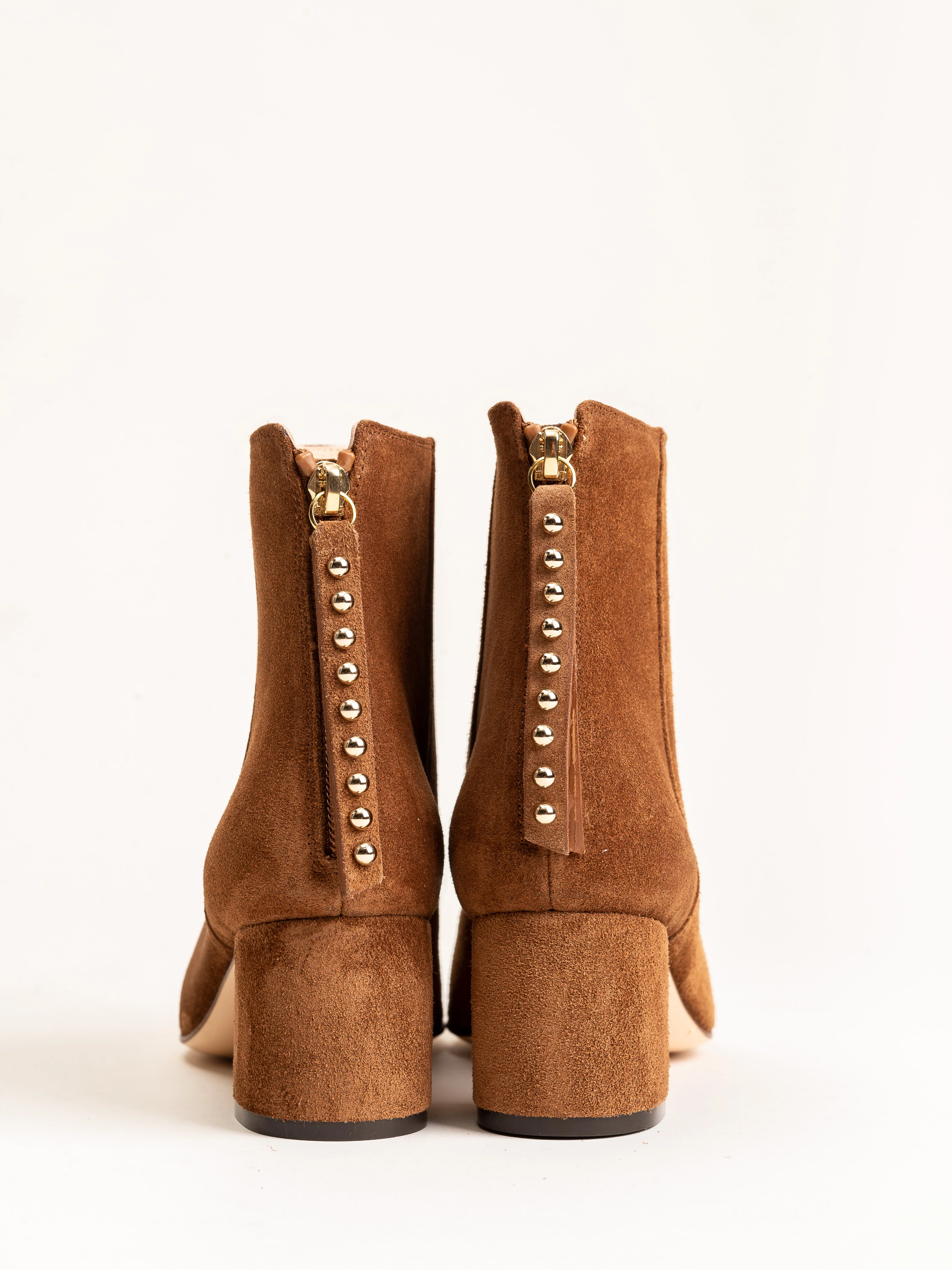 low boot - cognac suede - Image 5
