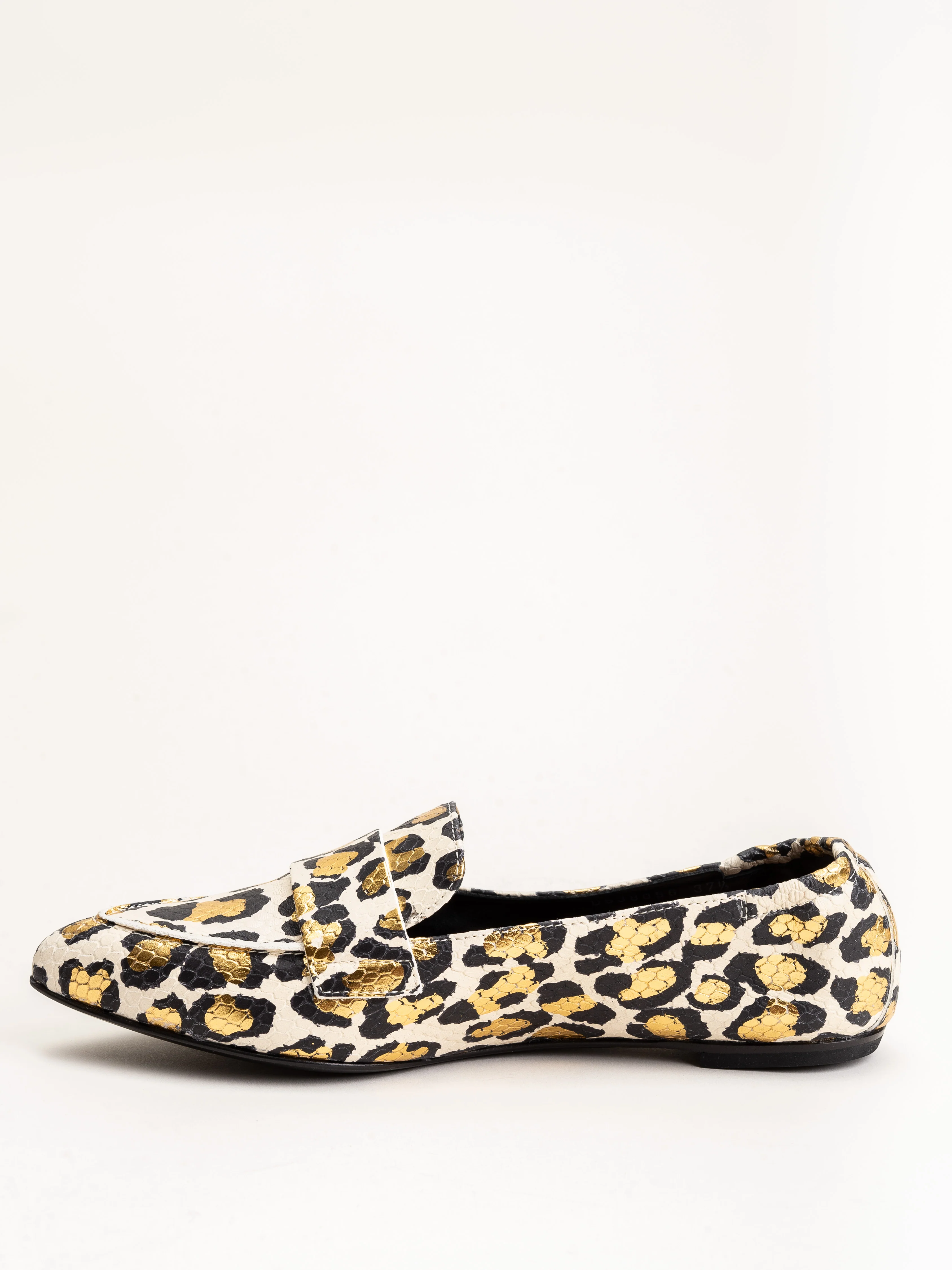 moccasin with keeper off white animal print - Image 2