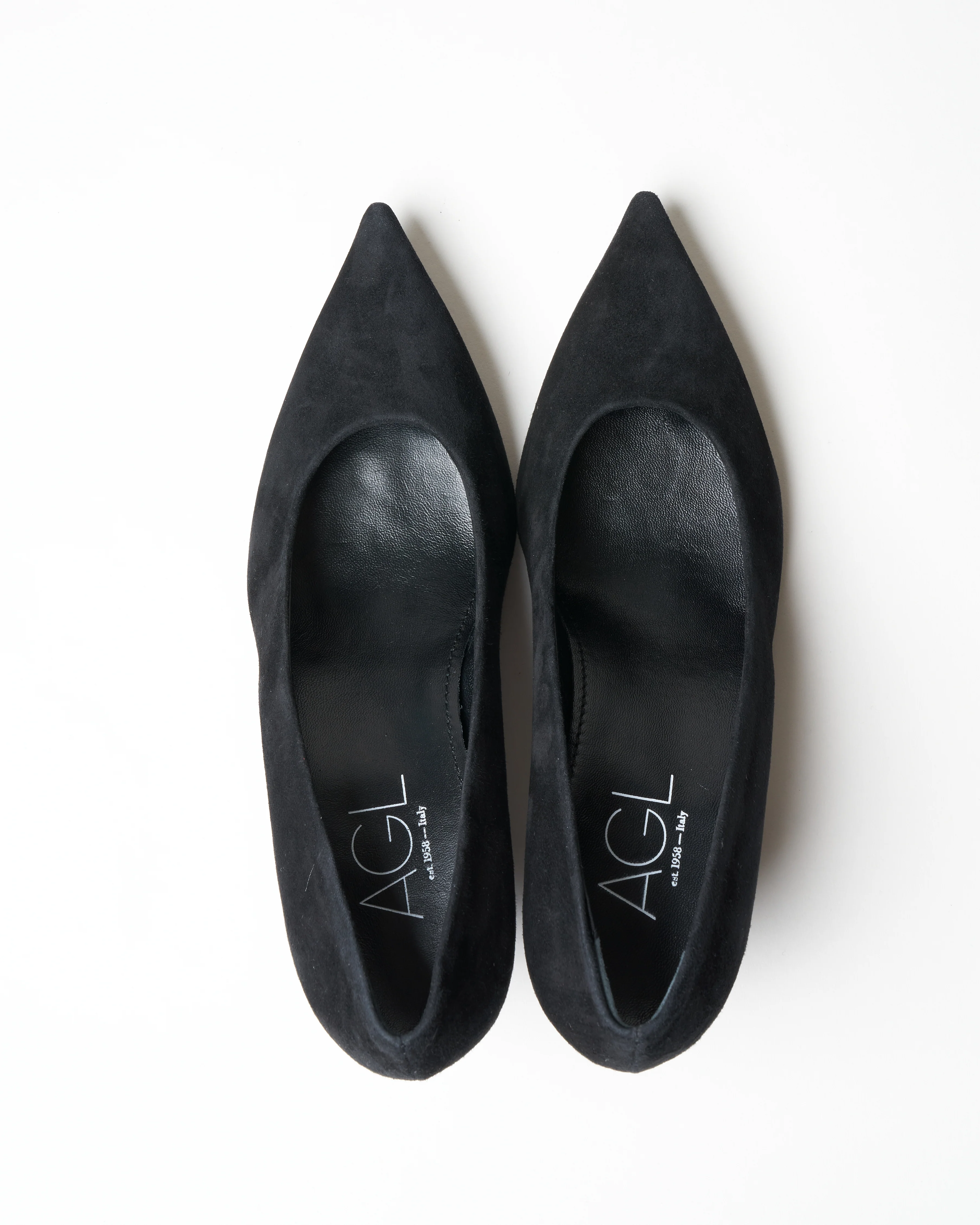 classic pump - black suede - Image 3