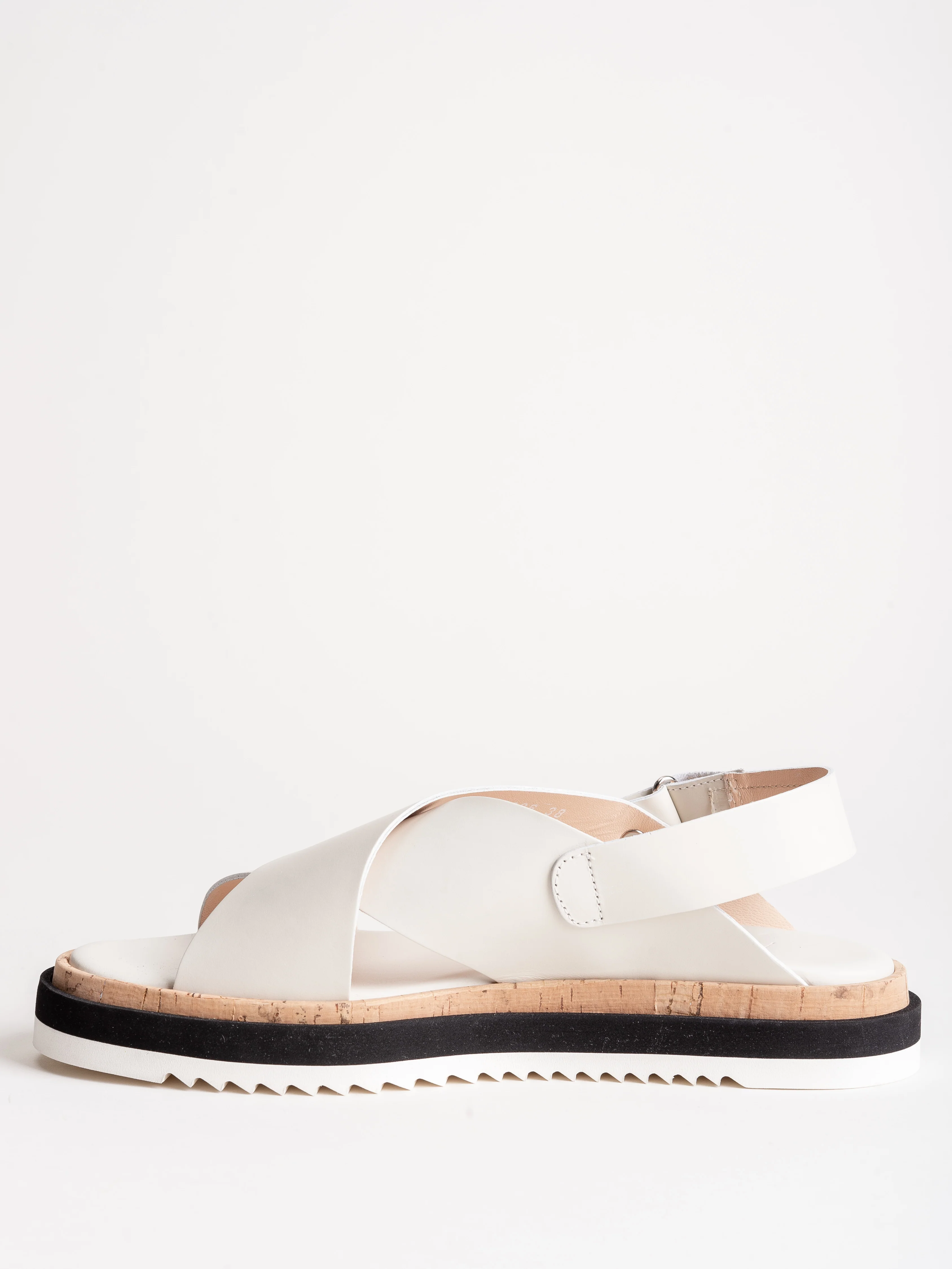criss-cross sandal - off white - Image 2