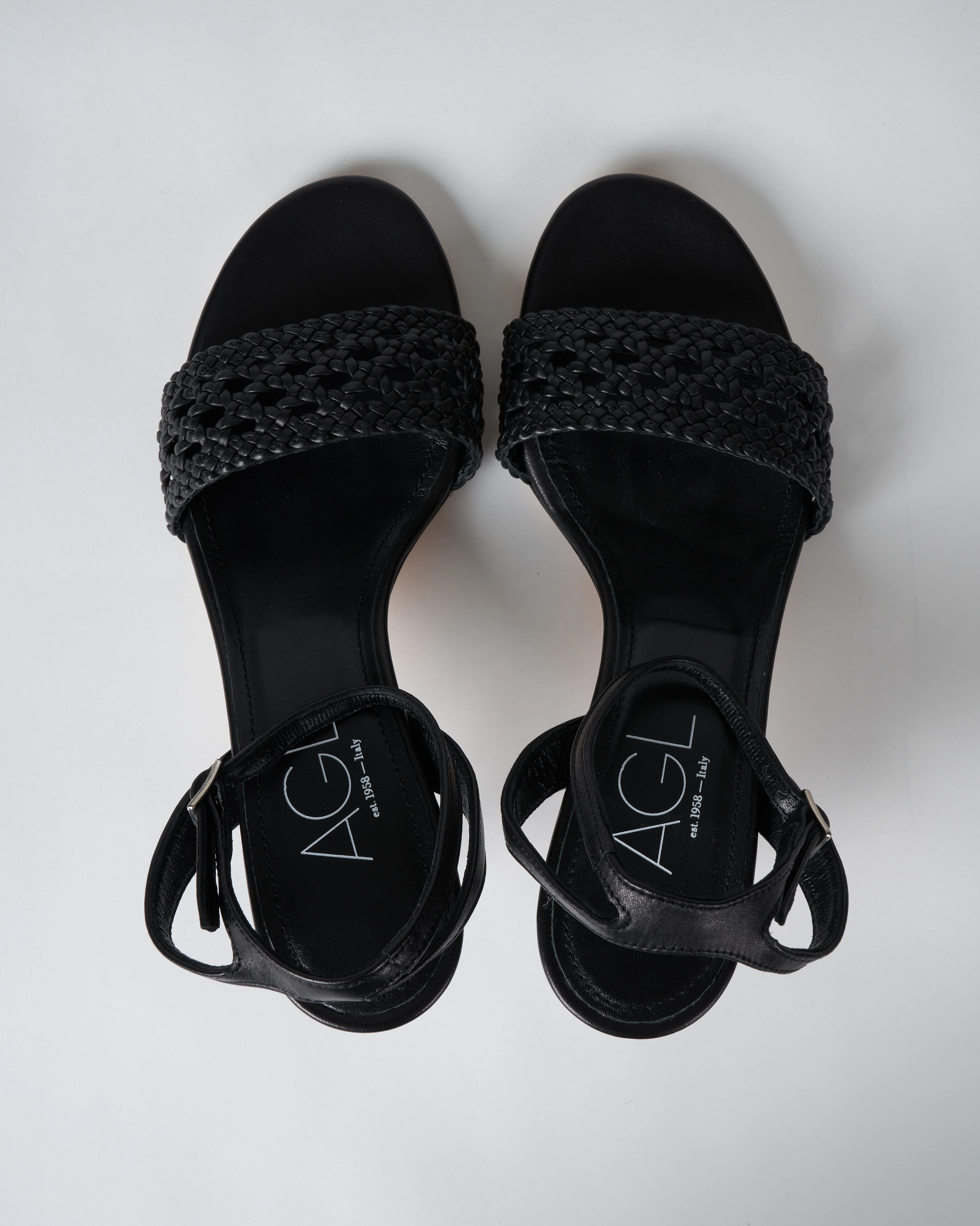 woven soft sandal - nero - Image 4