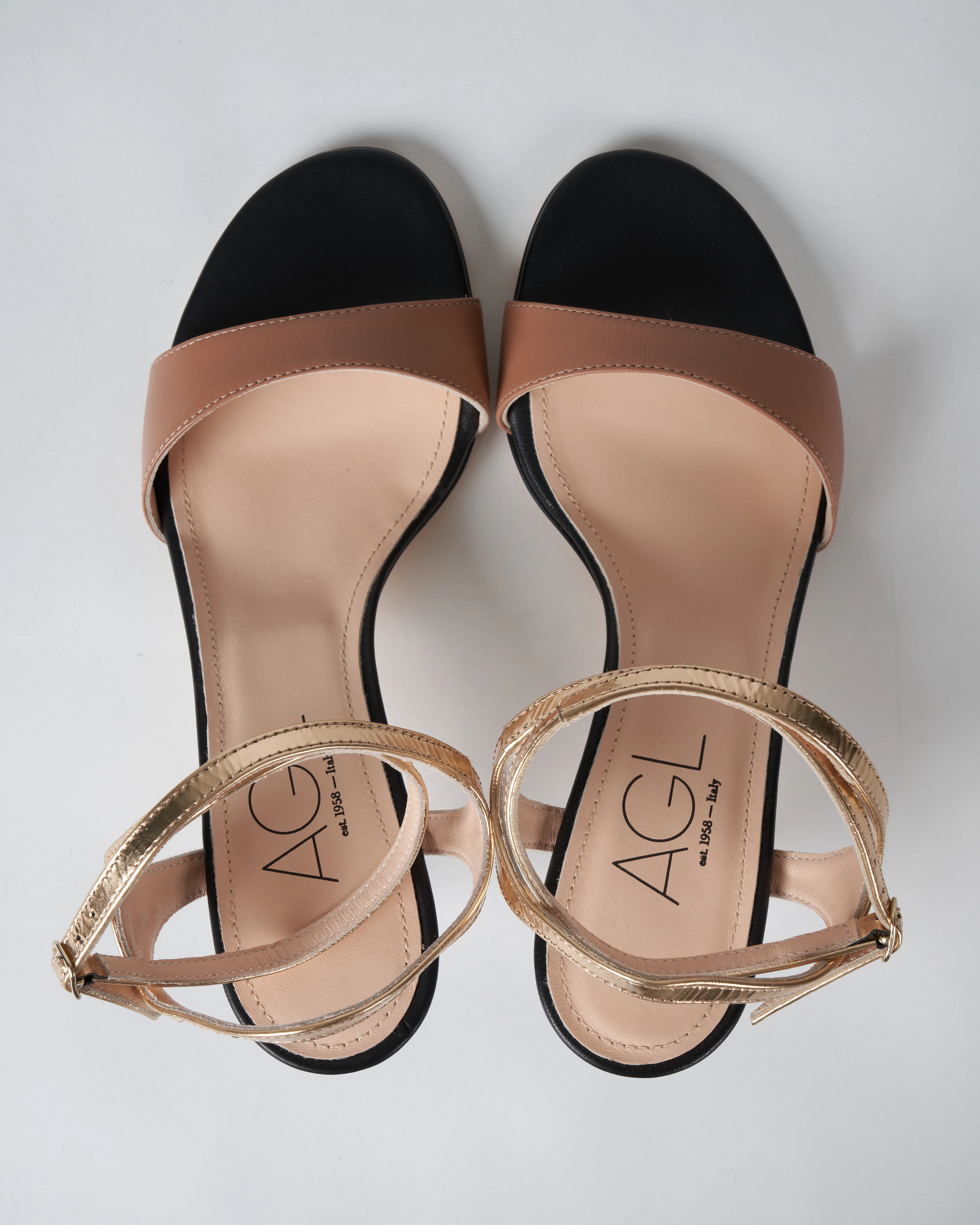 cara soft sandal - black/gold - Image 3