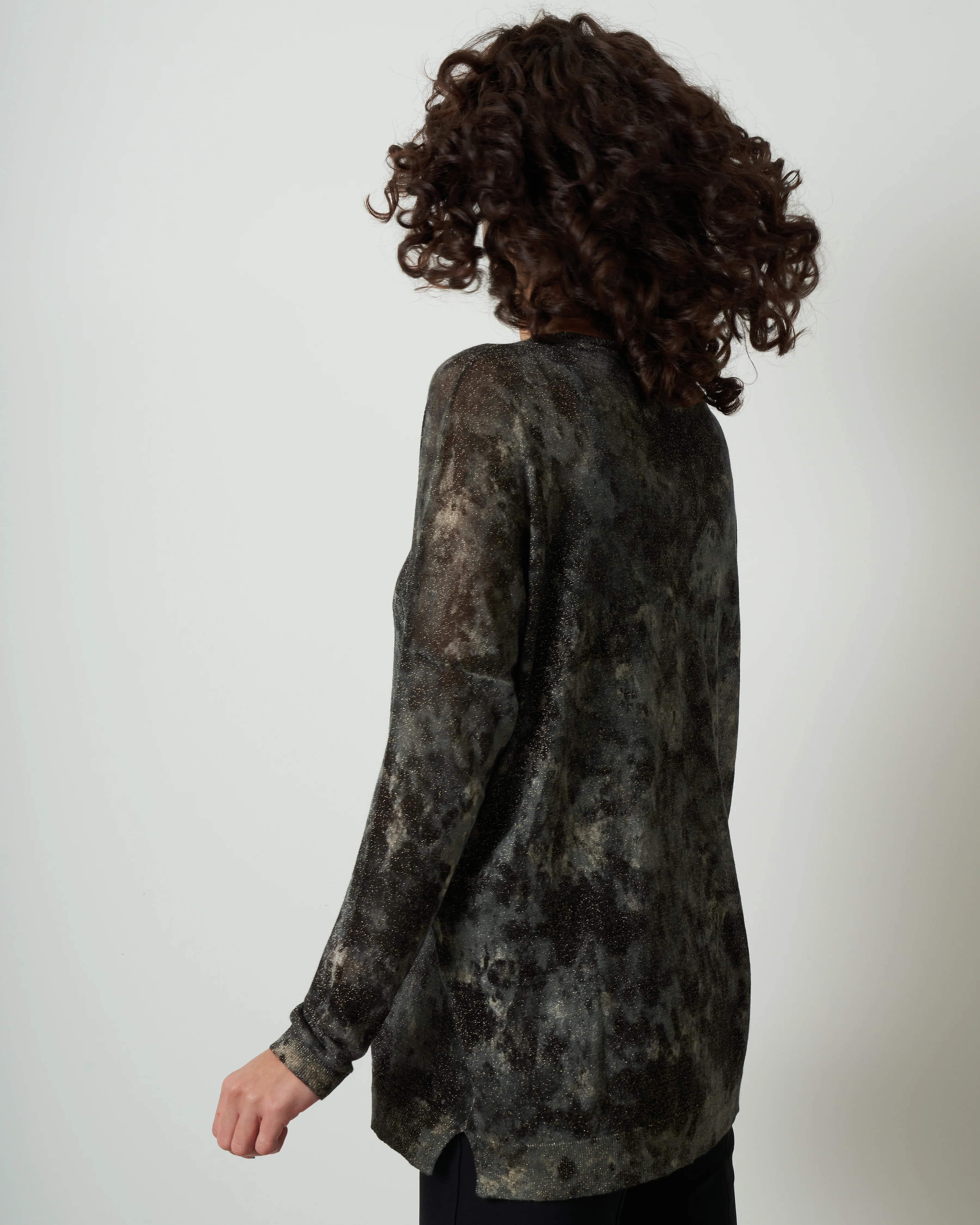 boat neck pullover - marmo - Image 3