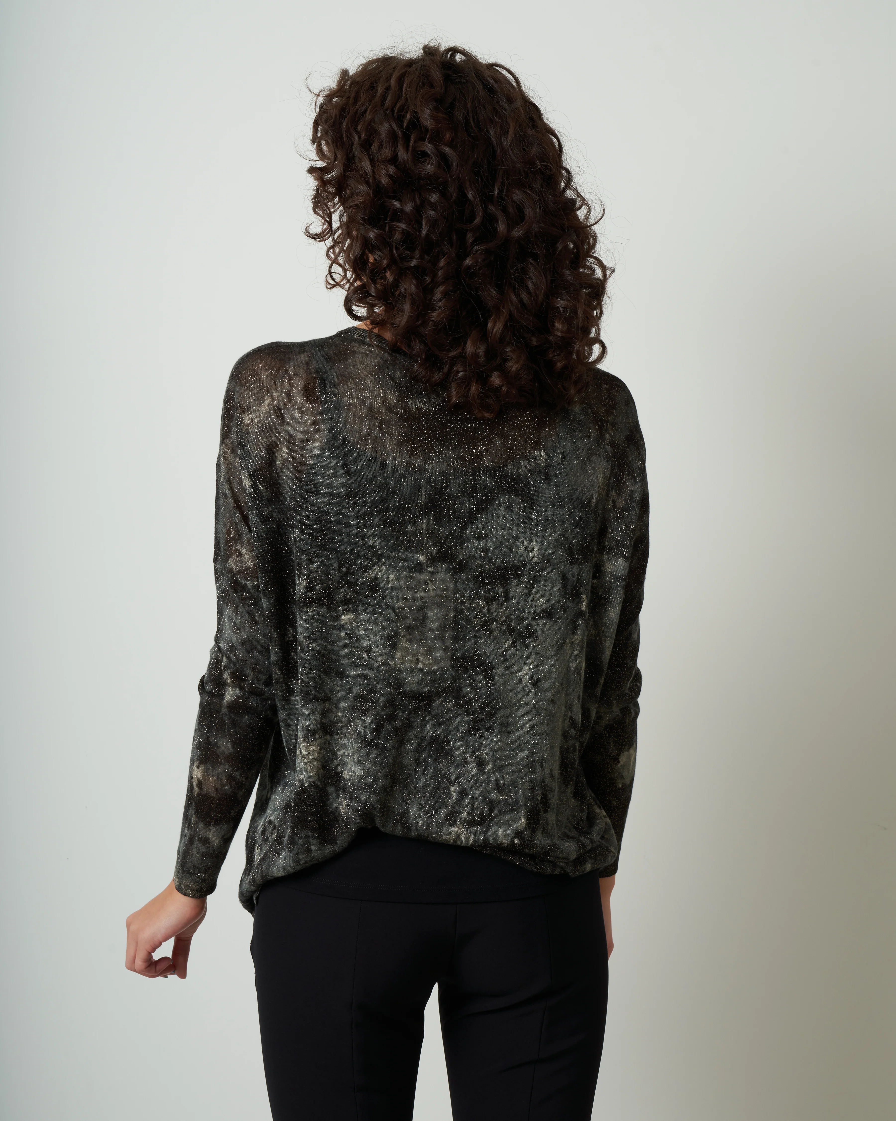 boat neck pullover - marmo - Image 4