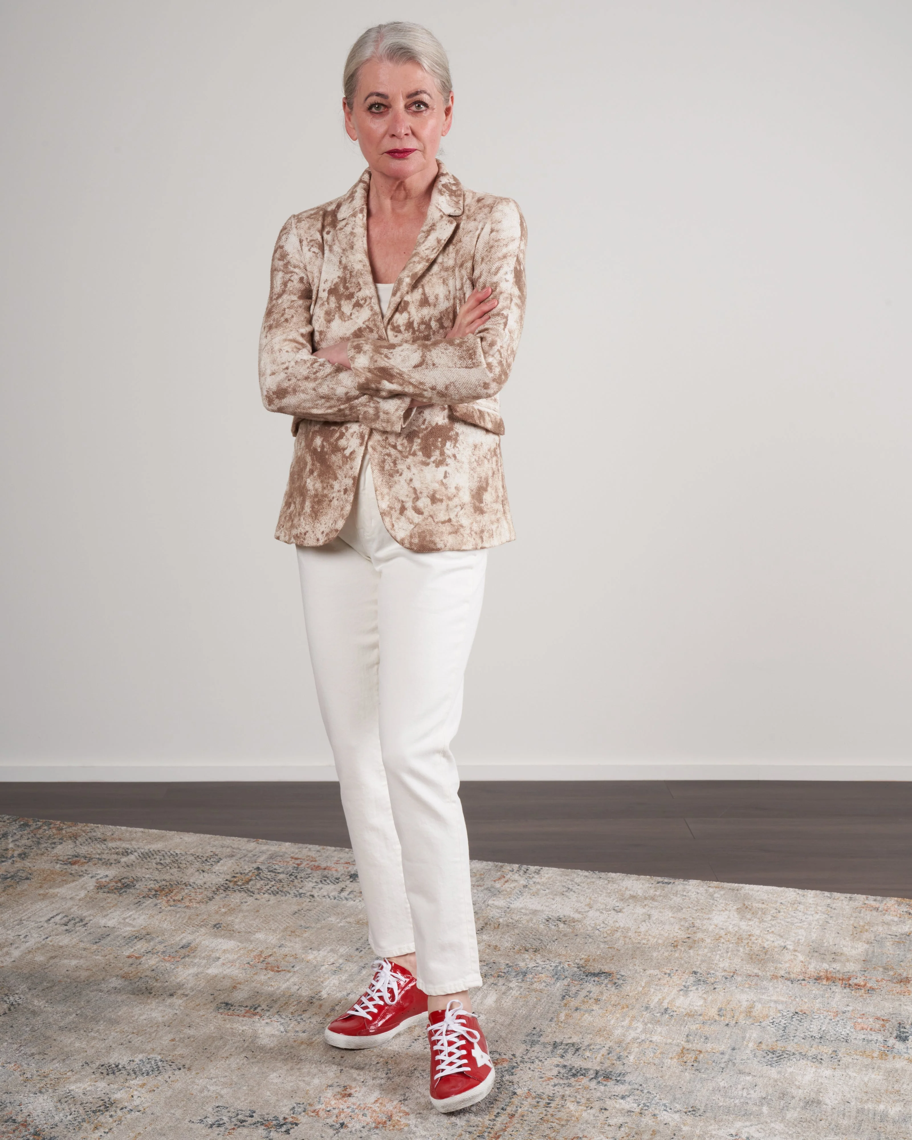 camouflage micro mat stitch rever jacket - sughero - Image 2