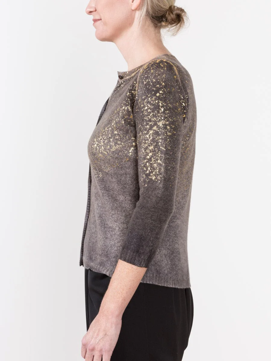 cardigan with lamination - Image 3