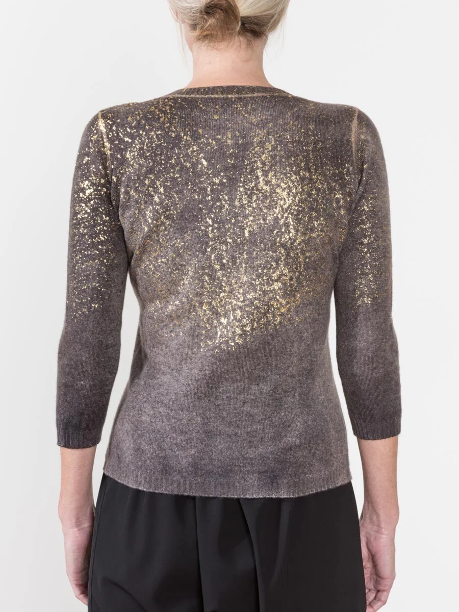 cardigan with lamination - Image 4