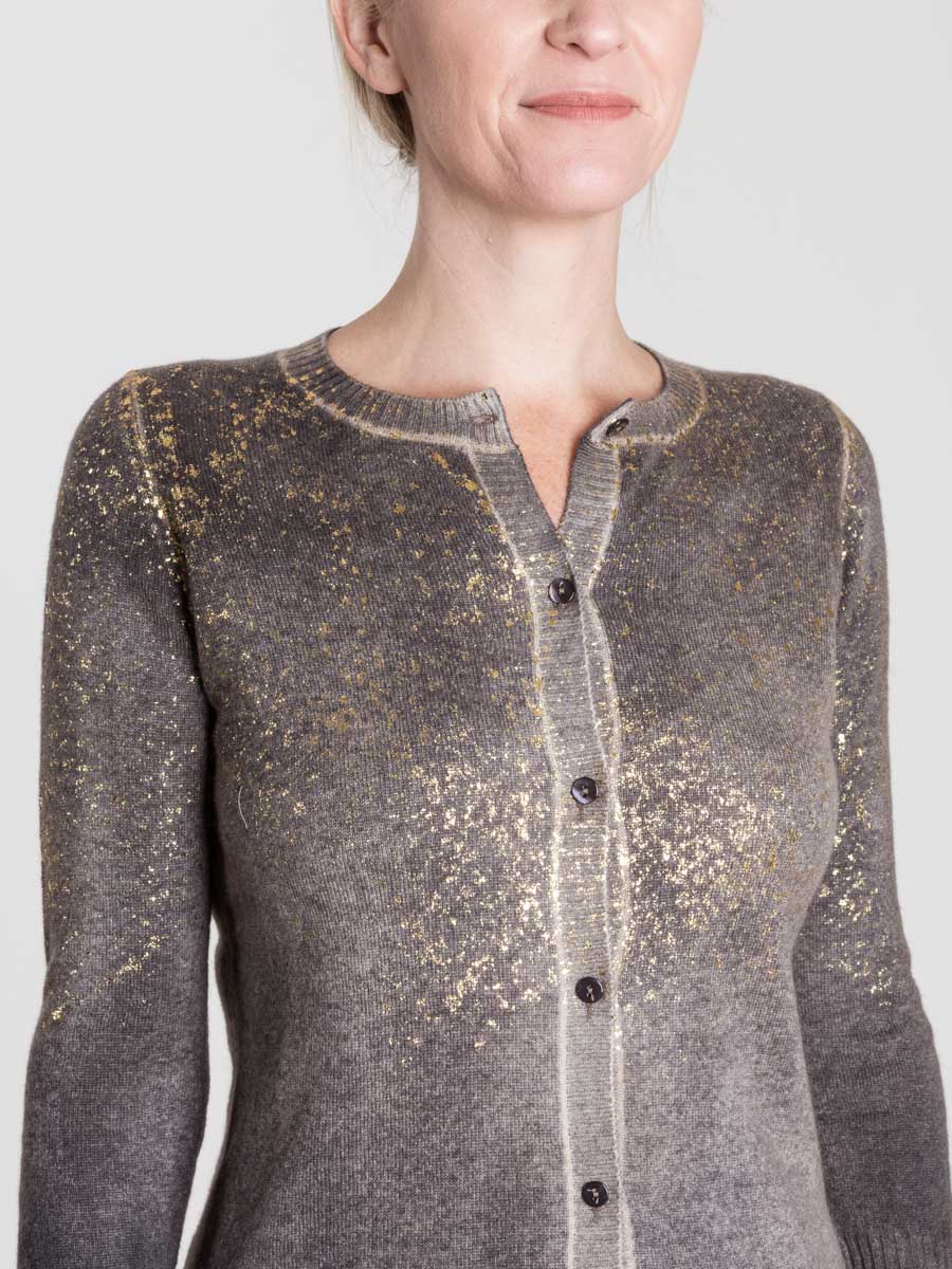 cardigan with lamination - Image 5