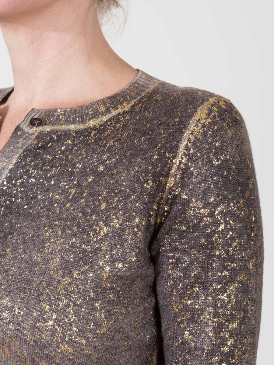 cardigan with lamination - Image 6