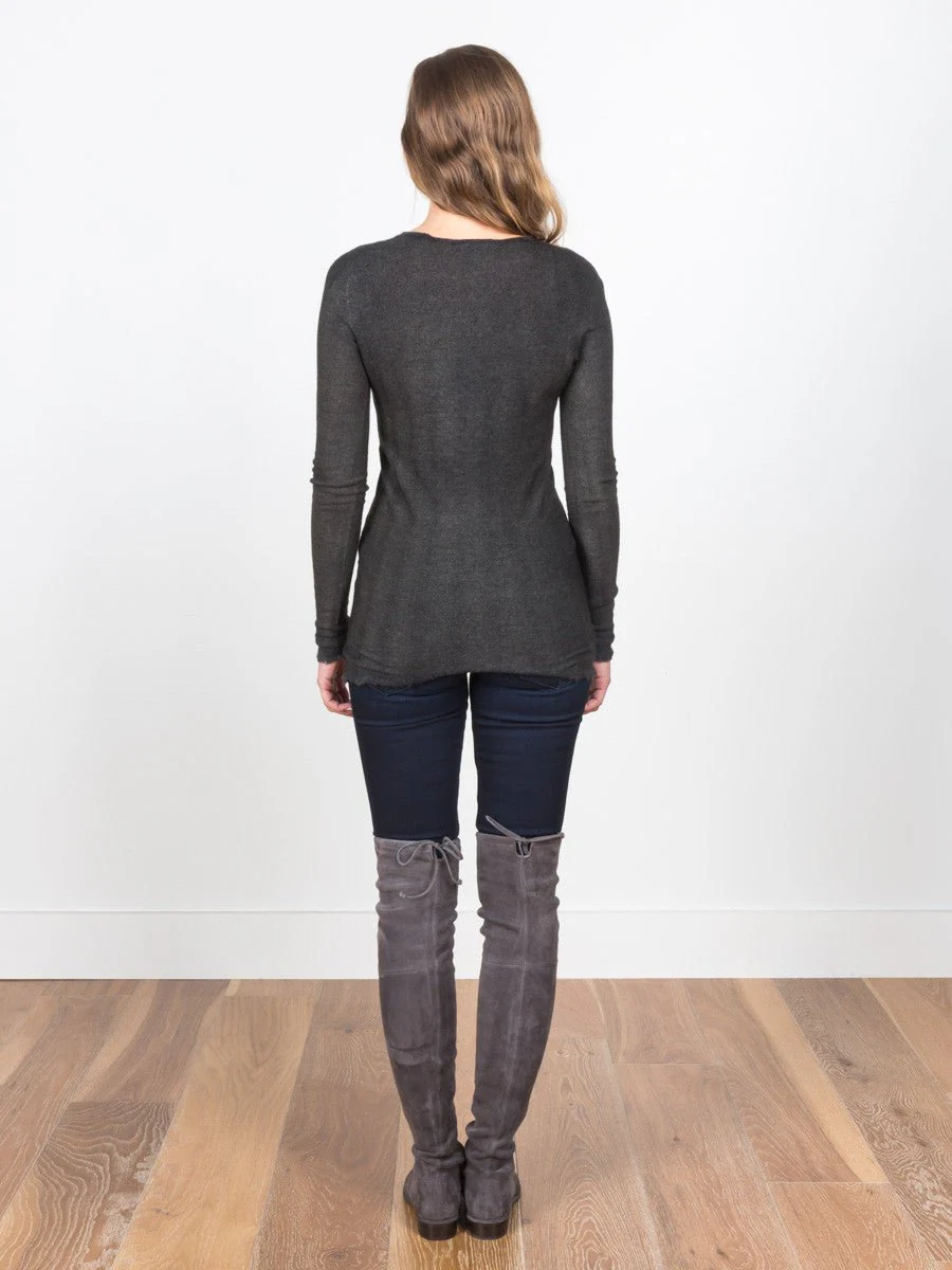 dyed pullover - musk - Image 3