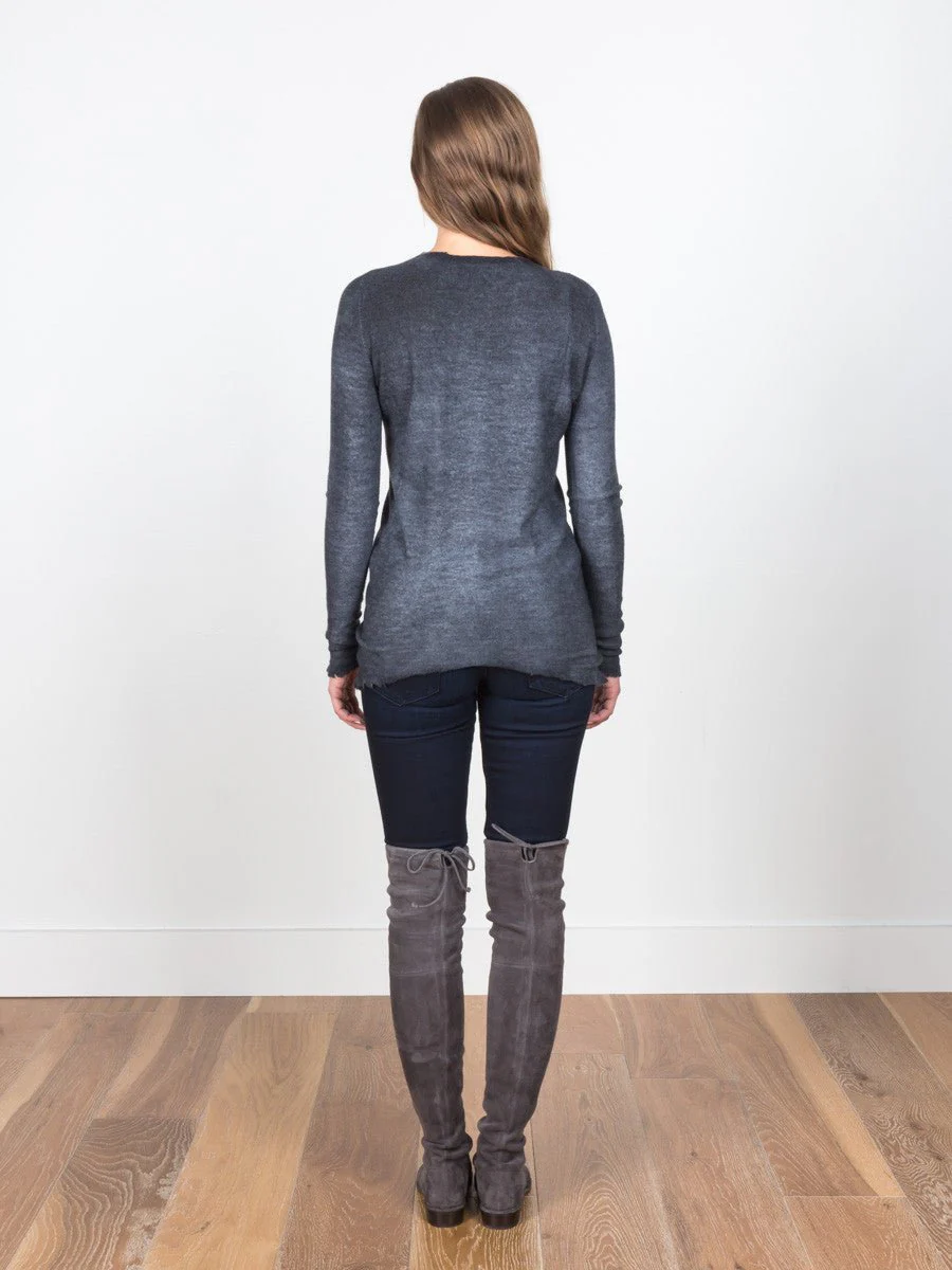 dyed pullover - stone - Image 3