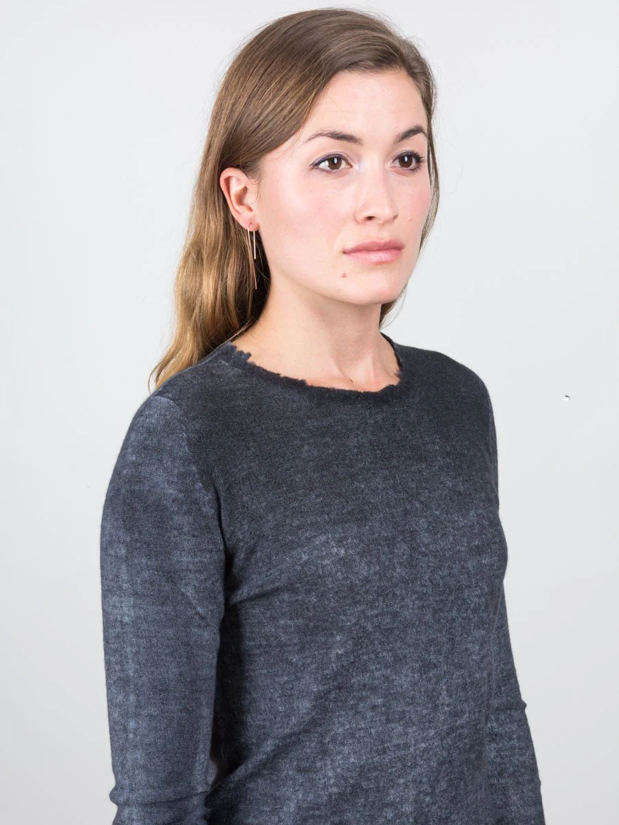 dyed pullover - stone - Image 4