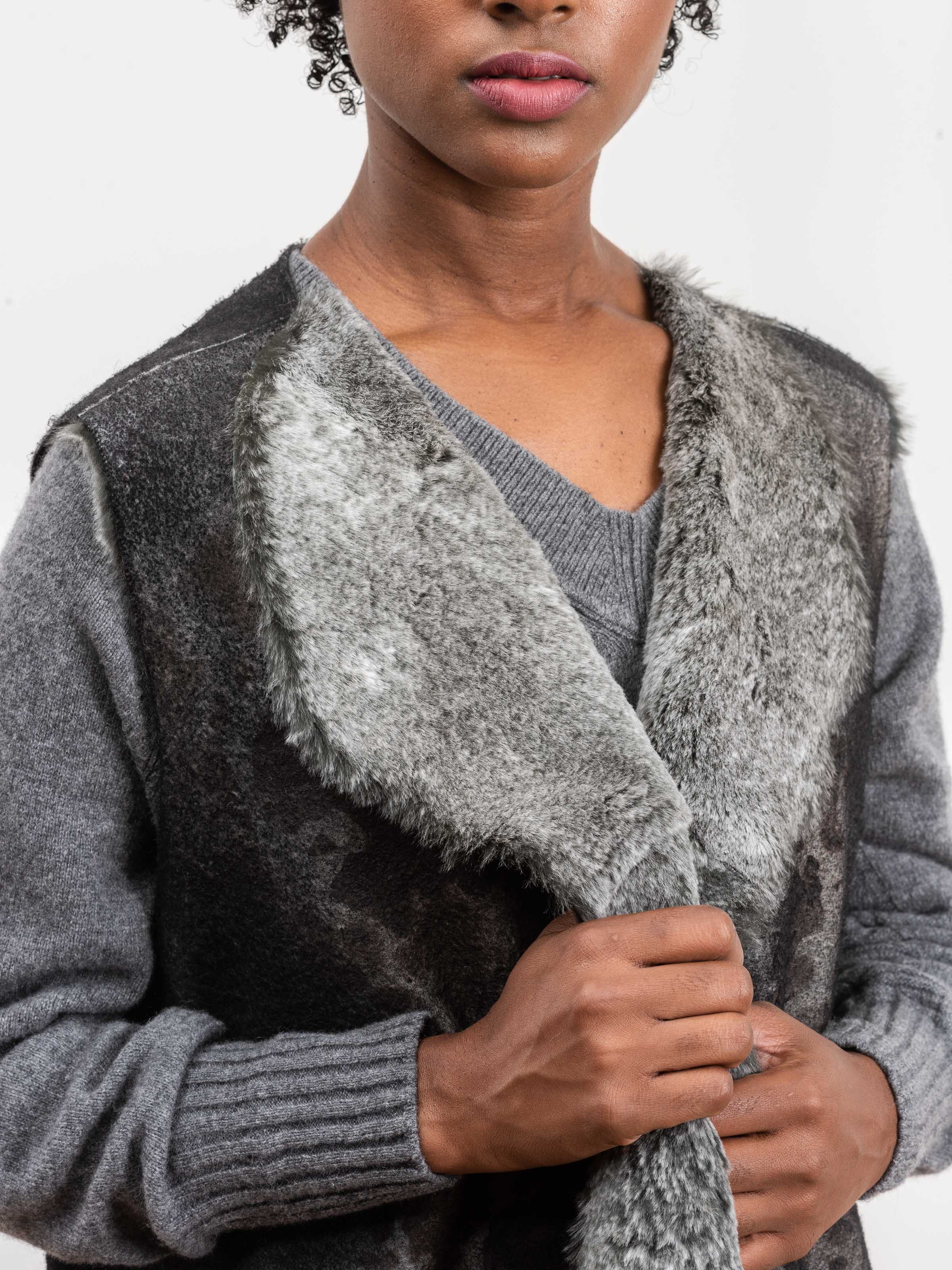 felted vest - Image 6