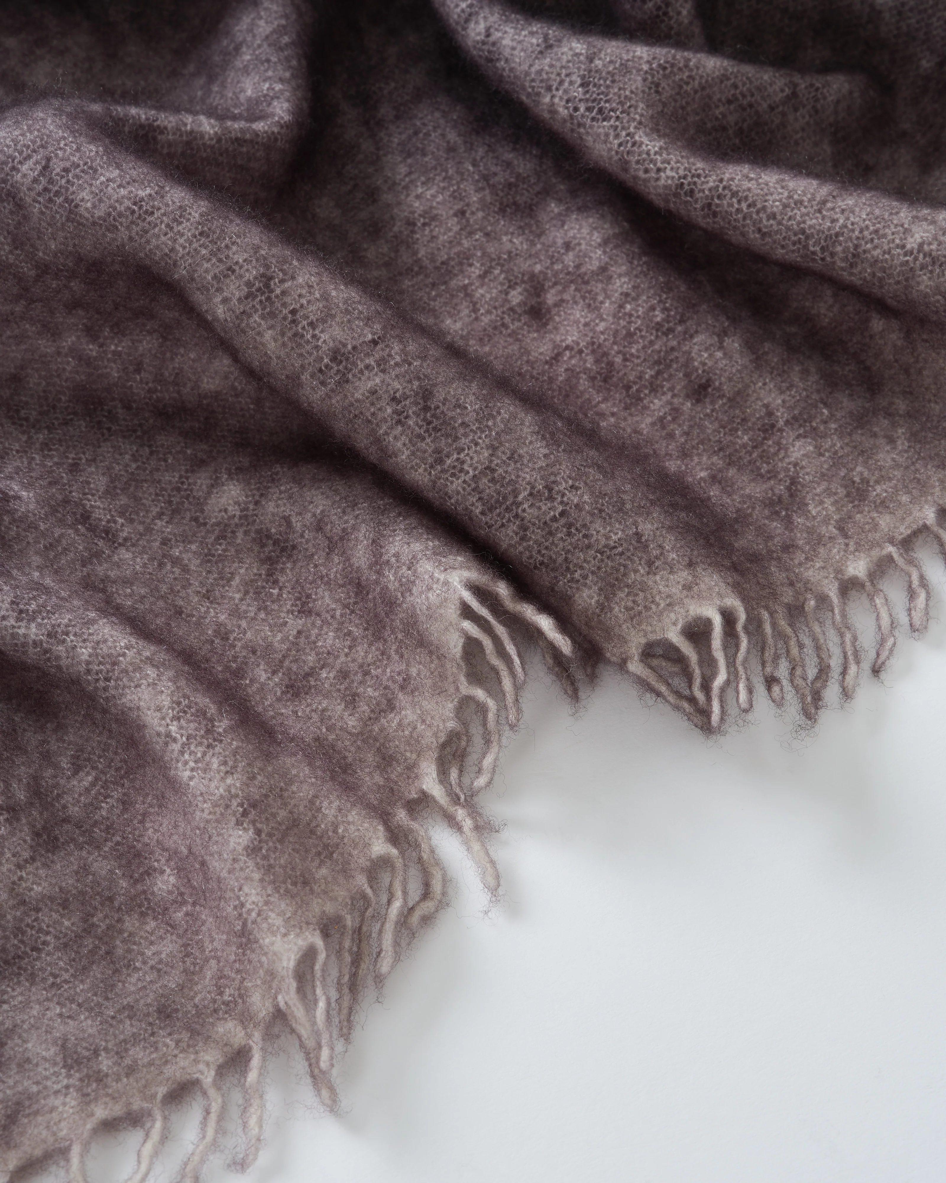 hand painted cashmere scarf - Image 3