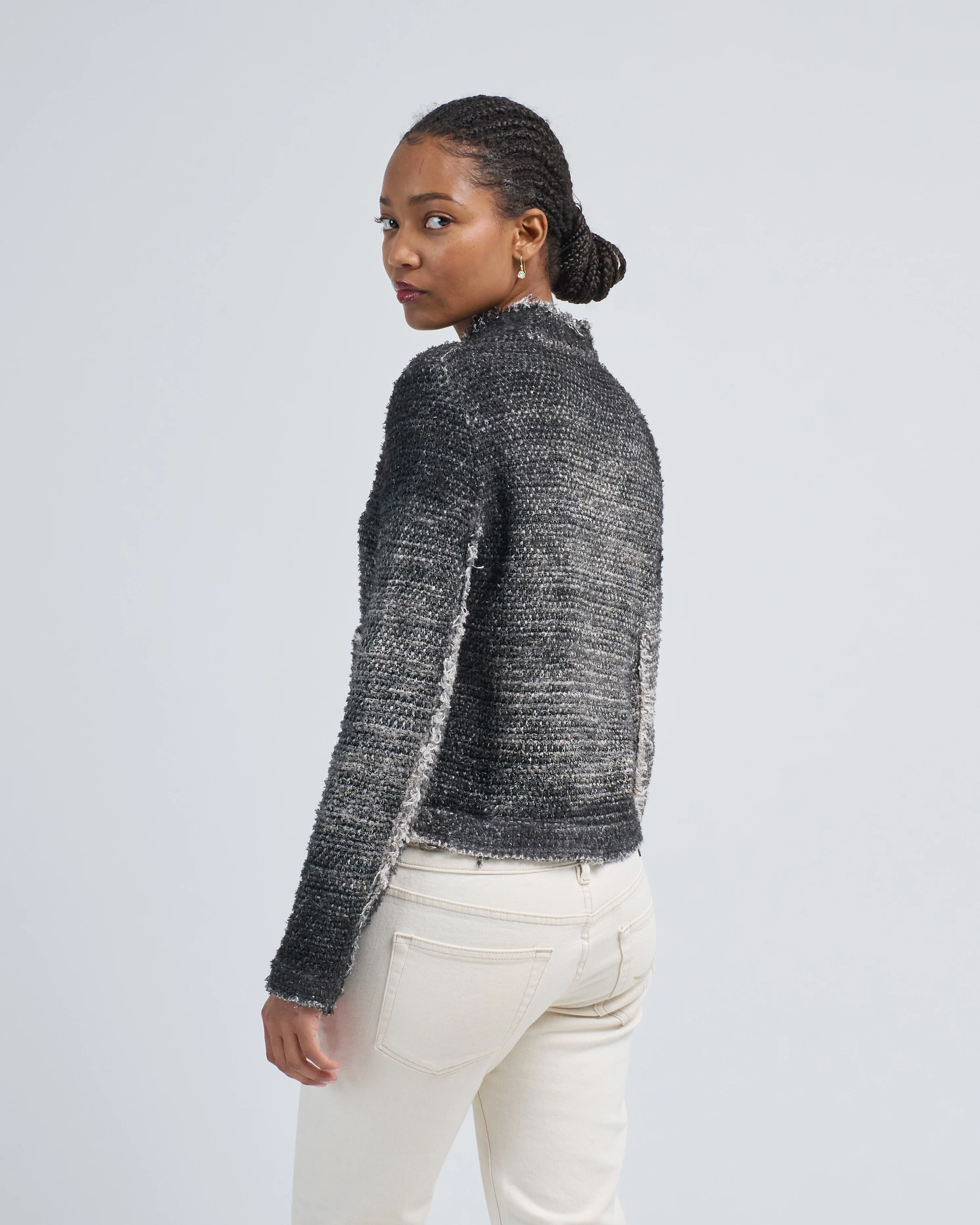 hand painted mat stitch jacket - Image 3