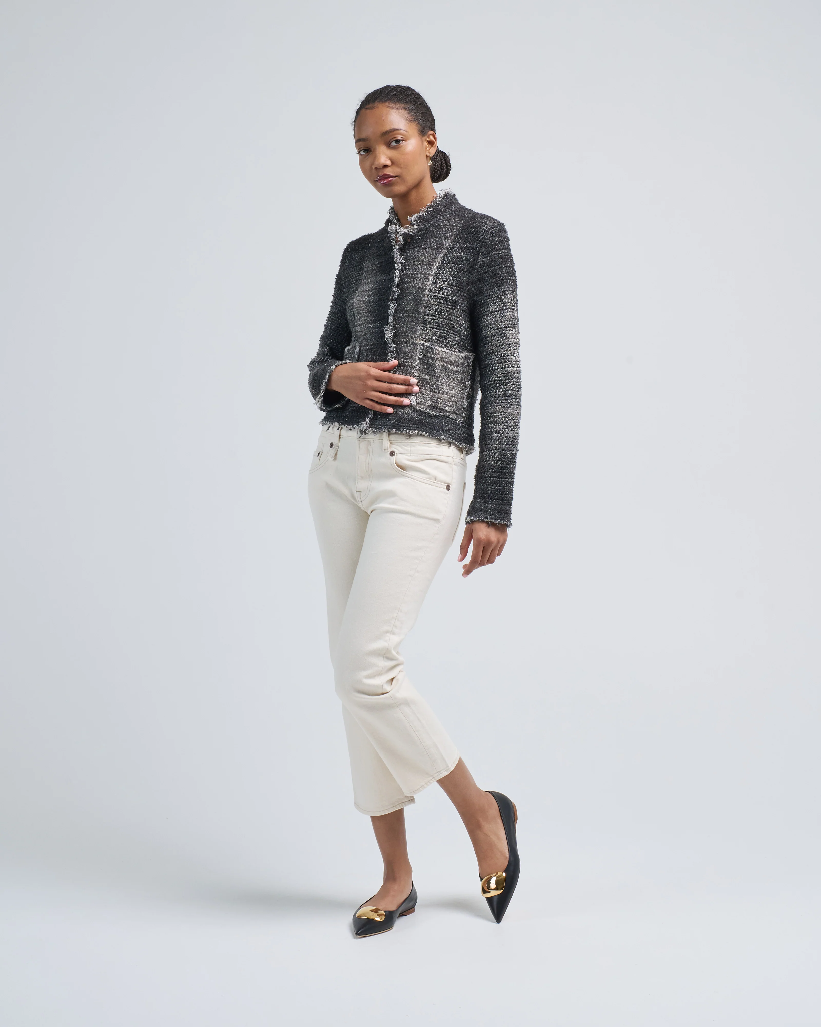 hand painted mat stitch jacket - Image 5