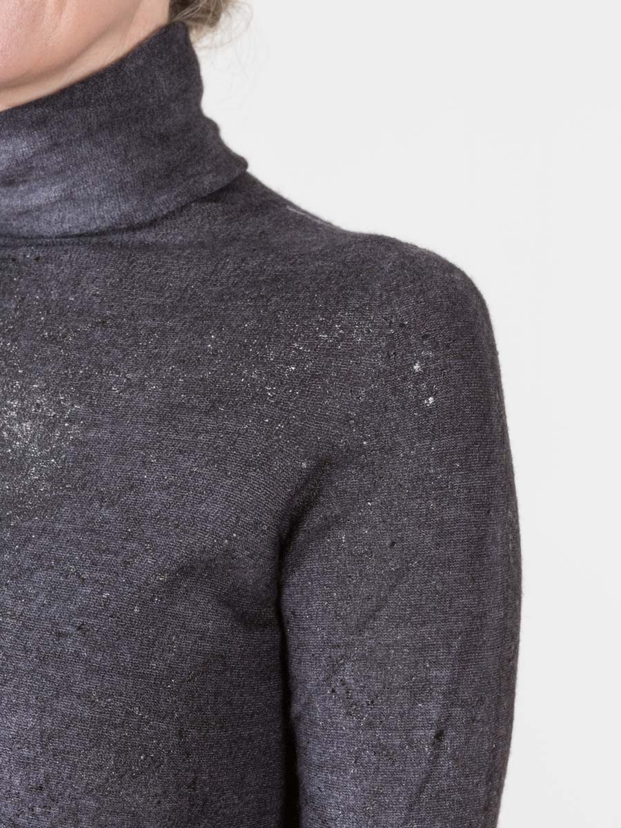 highneck pullover sweater - Image 5