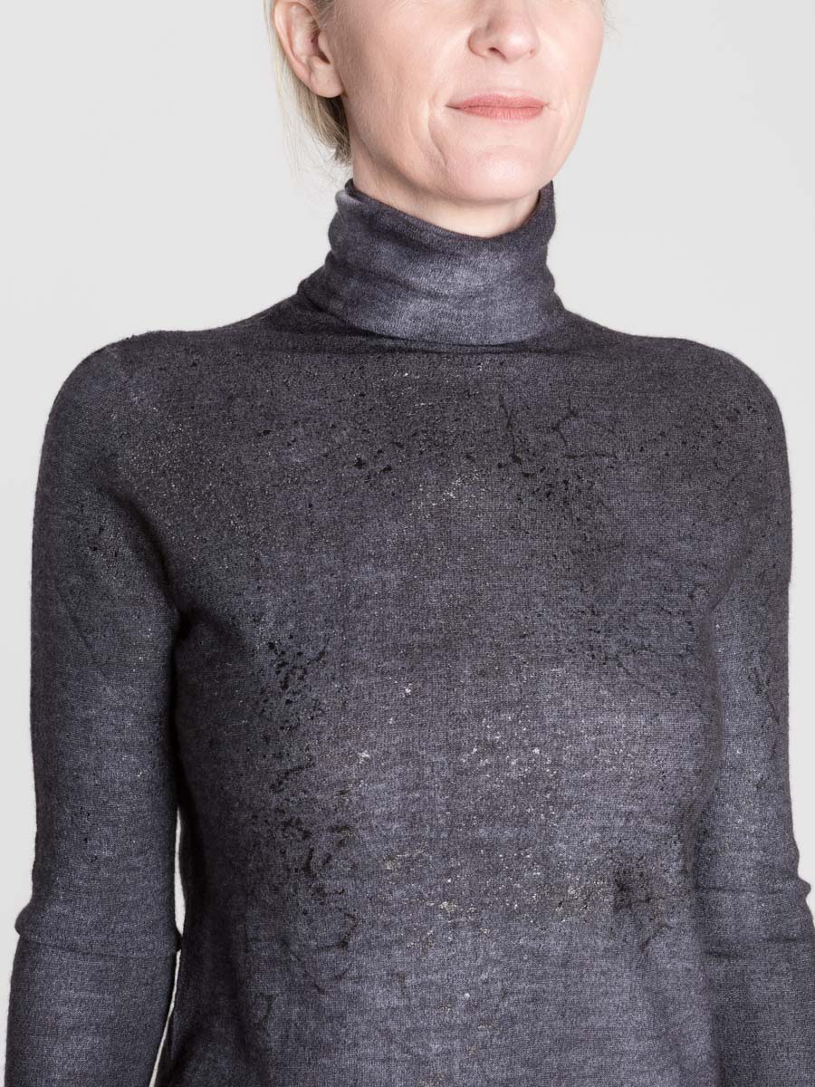 highneck pullover sweater - Image 6