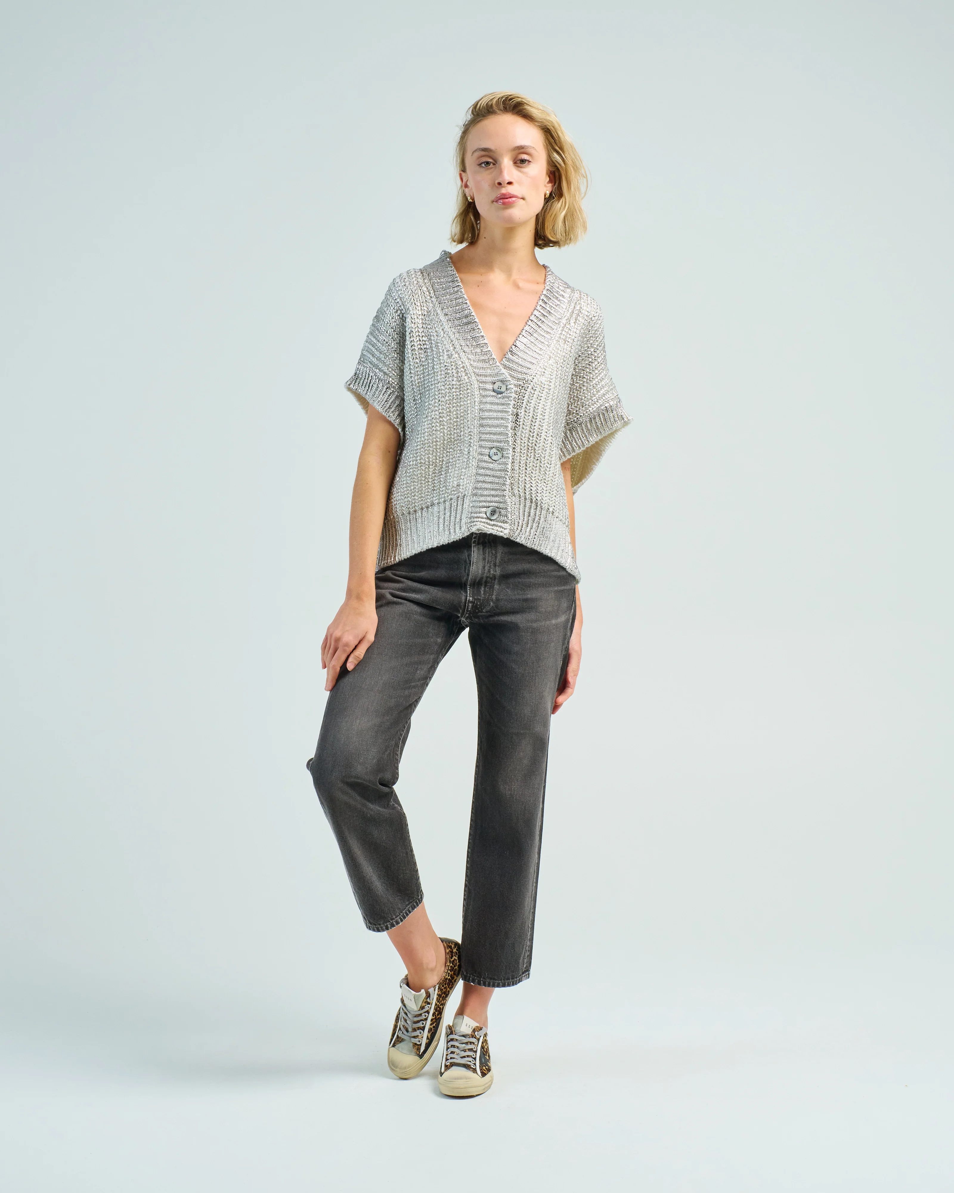 ribbed vest with lamination - Image 2