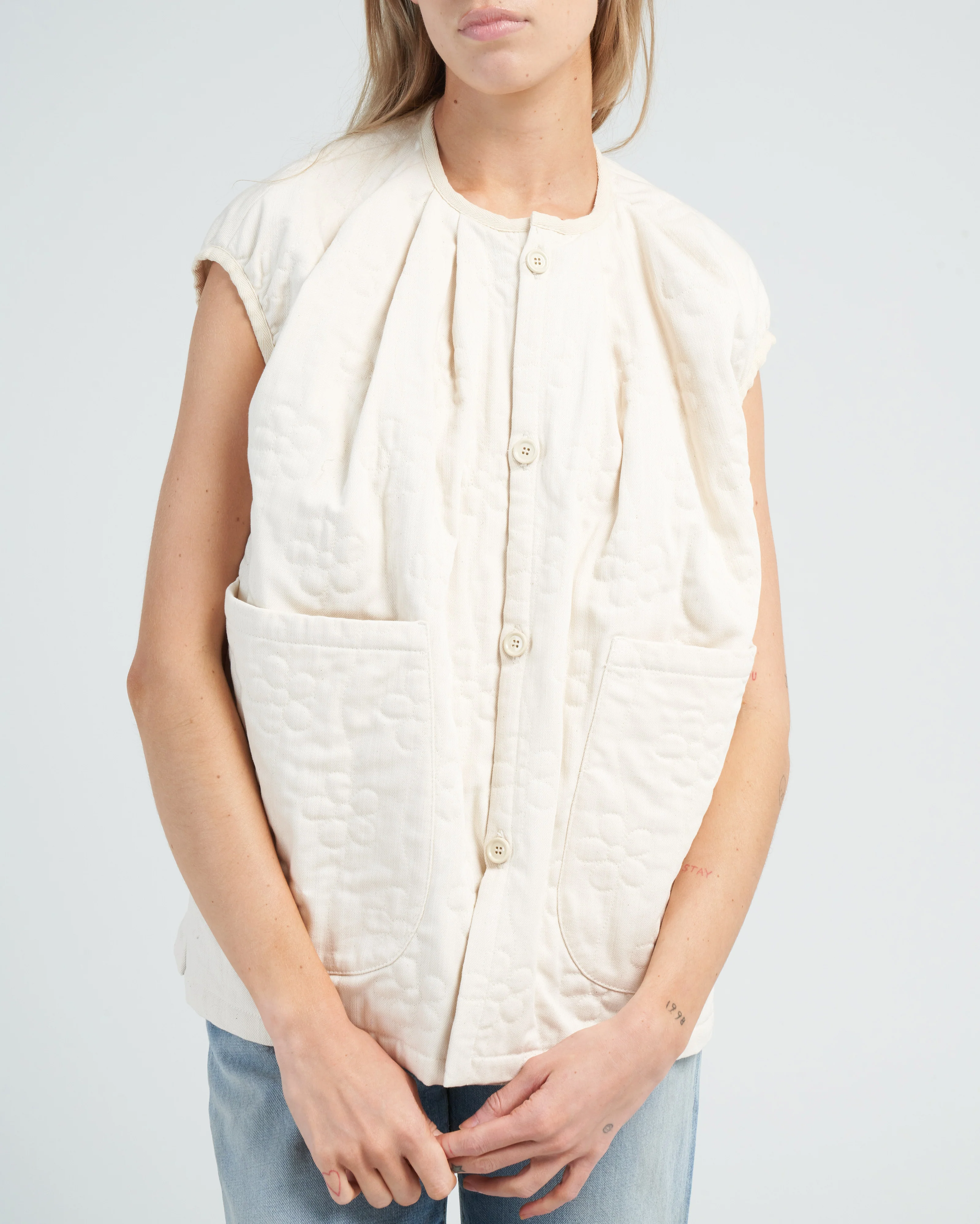 urban vest - off white - Image 5