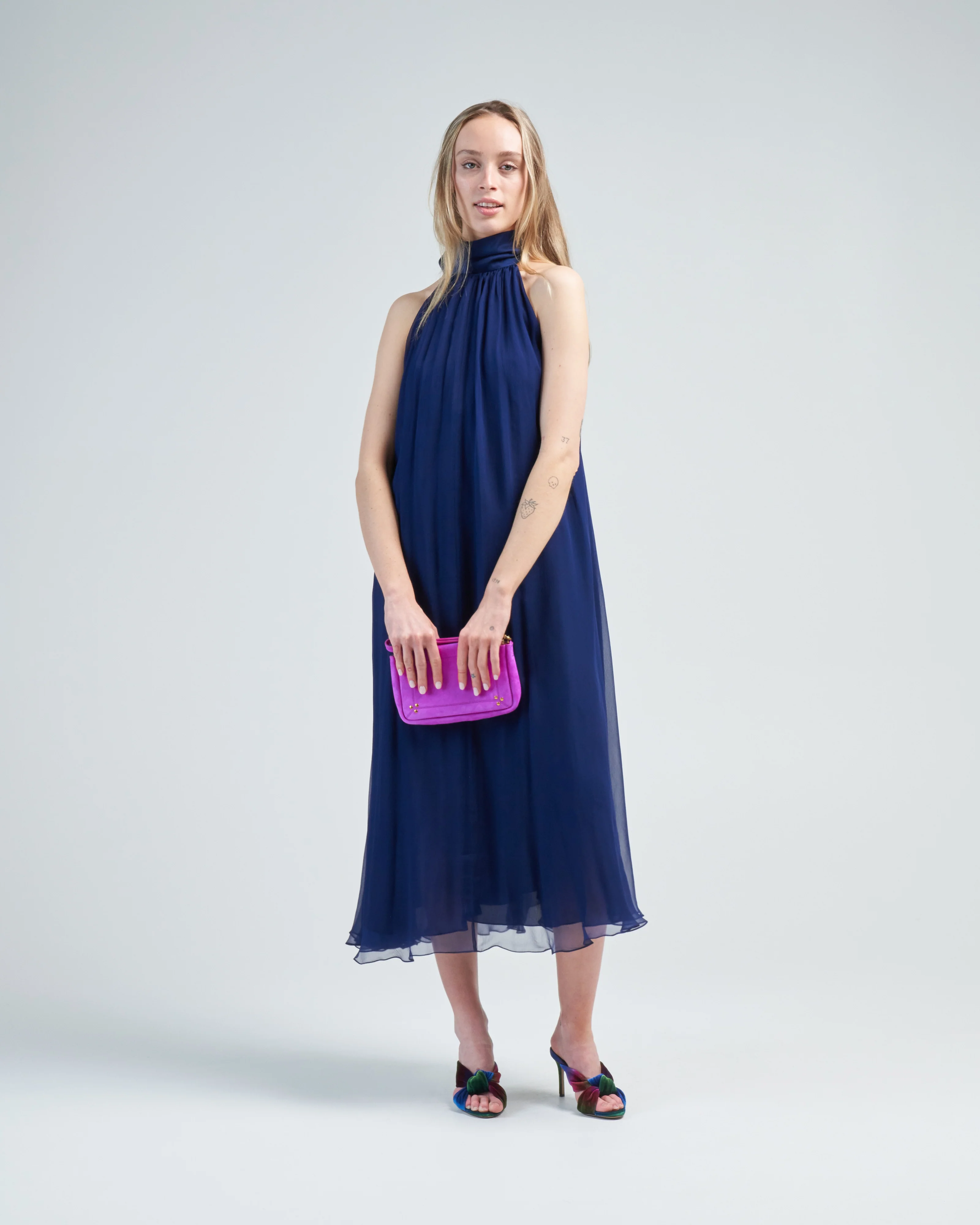 atwood chiffon midi dress - Image 2