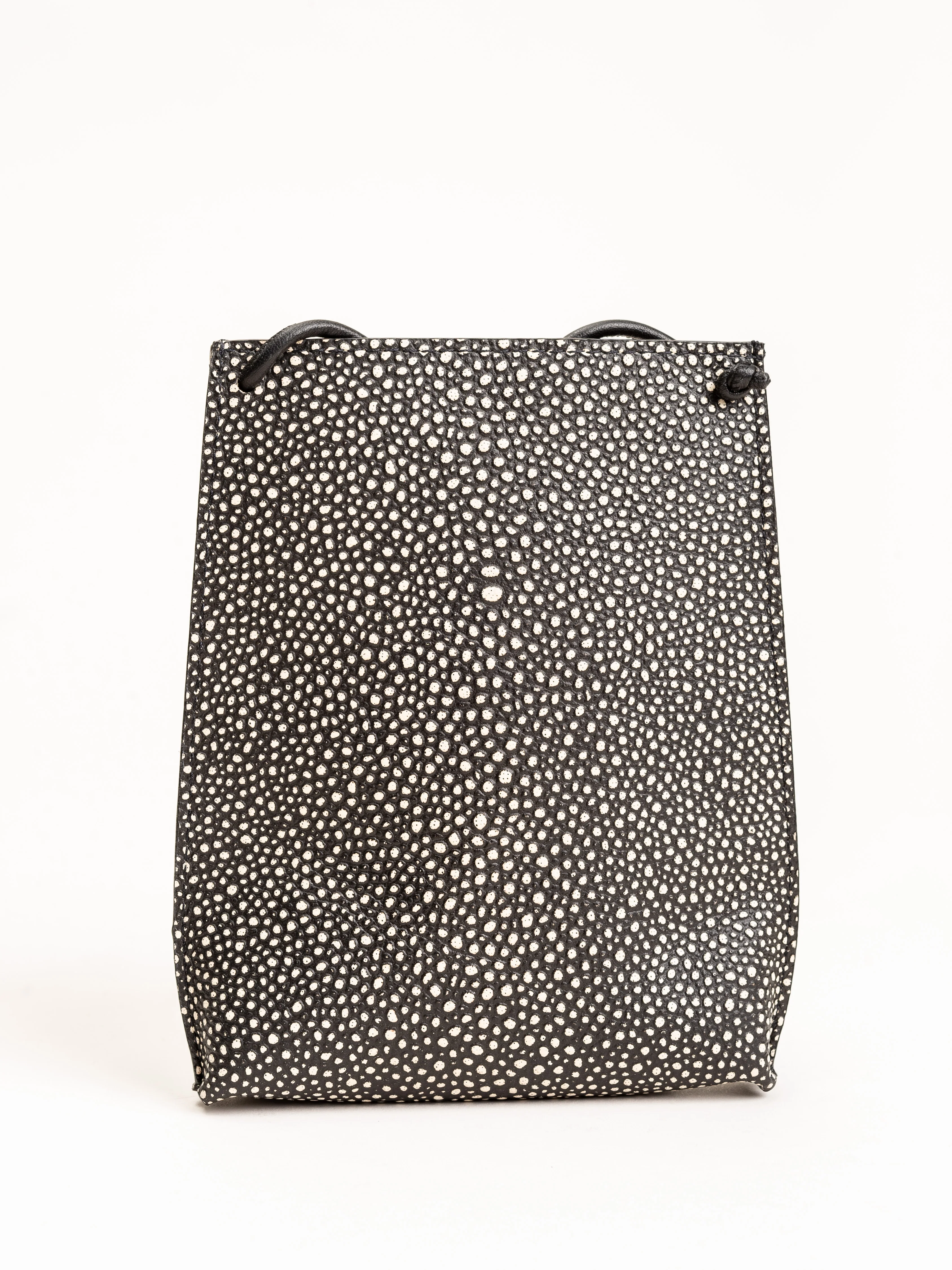cell pouch - black shagreen - Image 2