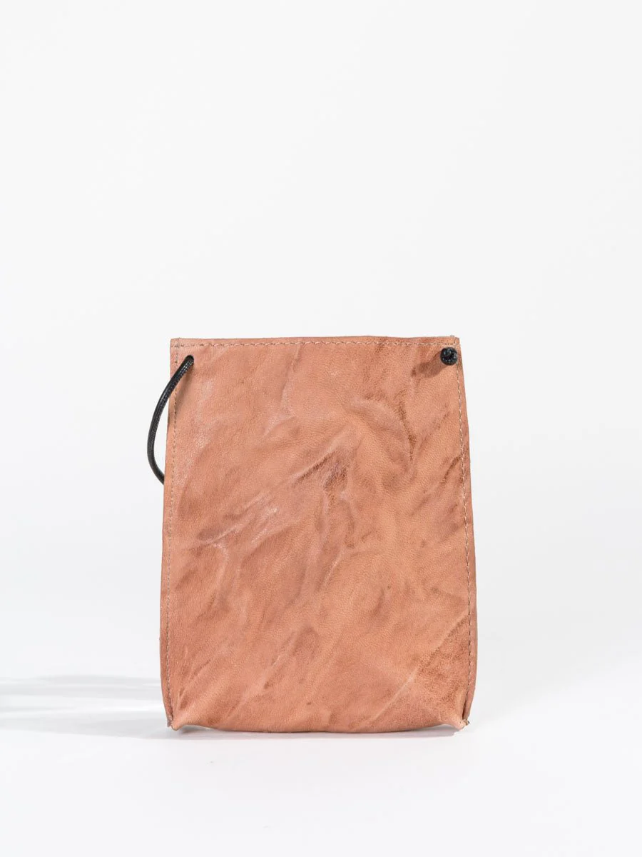 cell pouch - clay