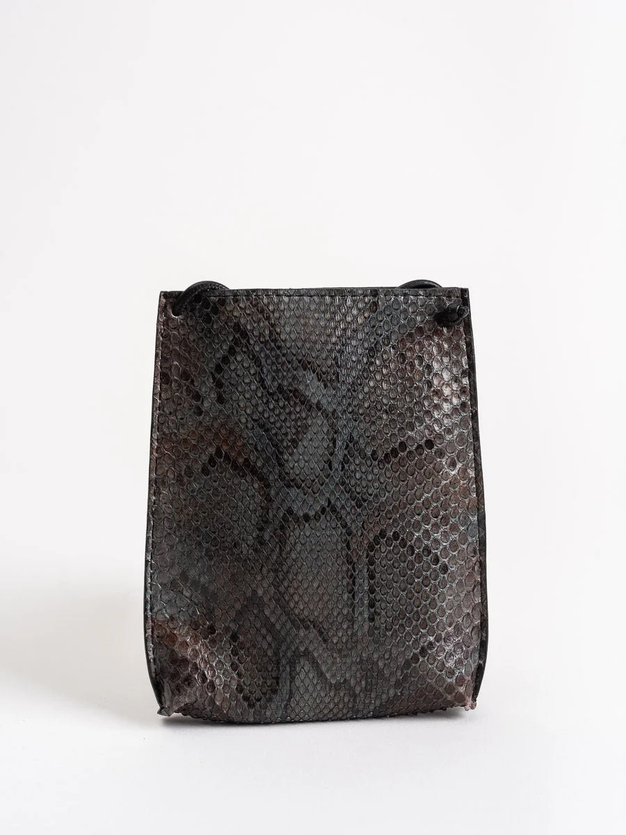cell pouch - dapple gray python