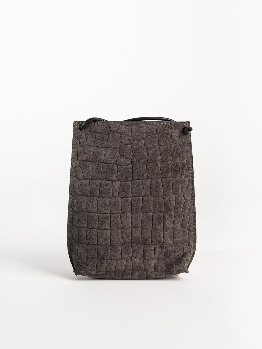 cell pouch - flannel sueded gator - Image 2