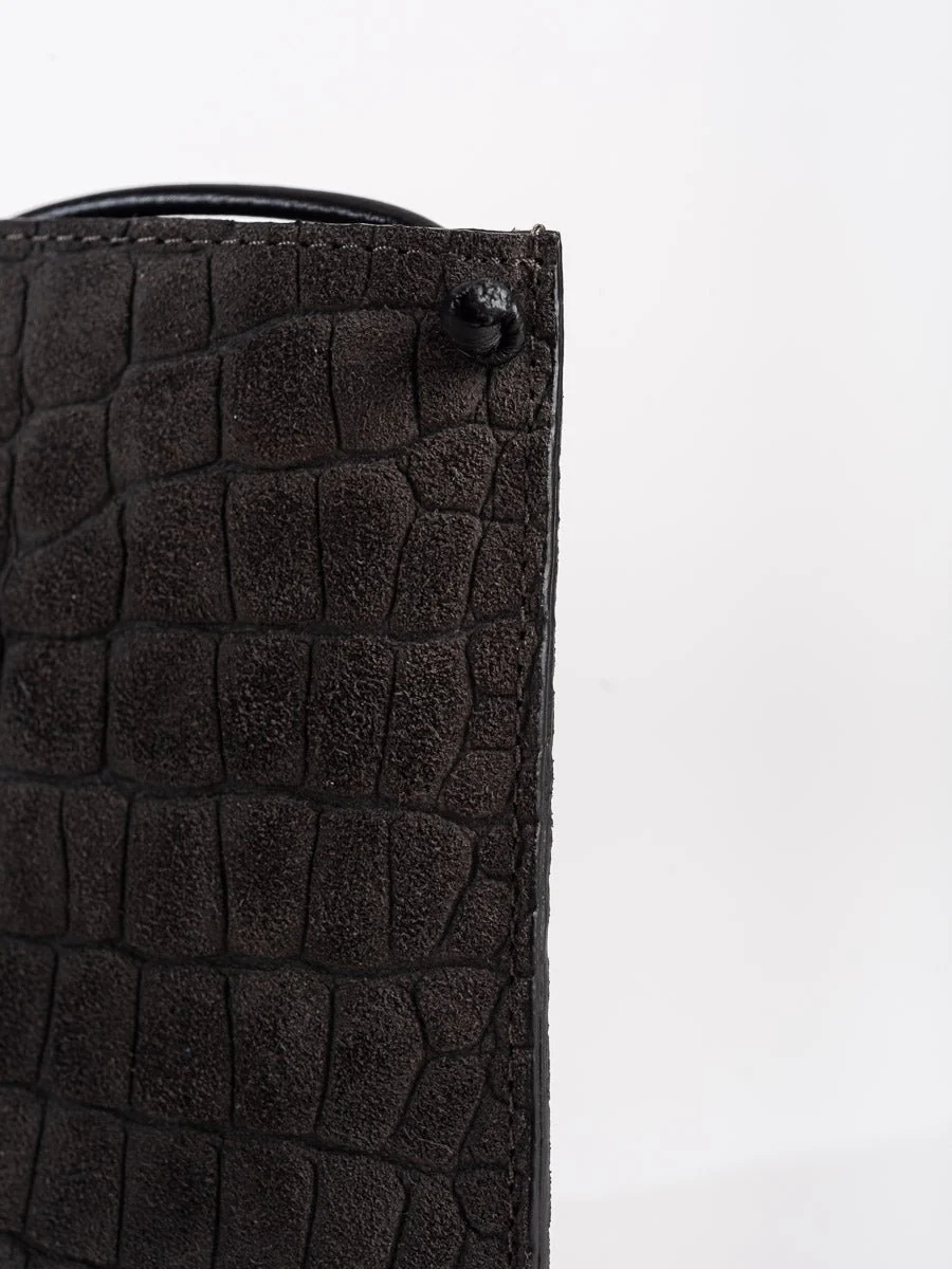 cell pouch - flannel sueded gator - Image 3