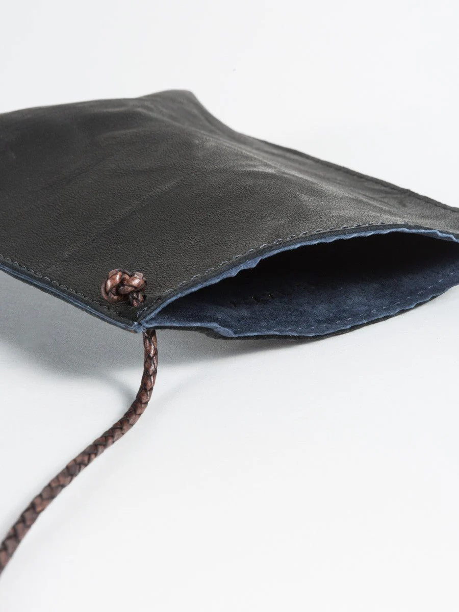 cell pouch - sheepskin basalt - Image 3