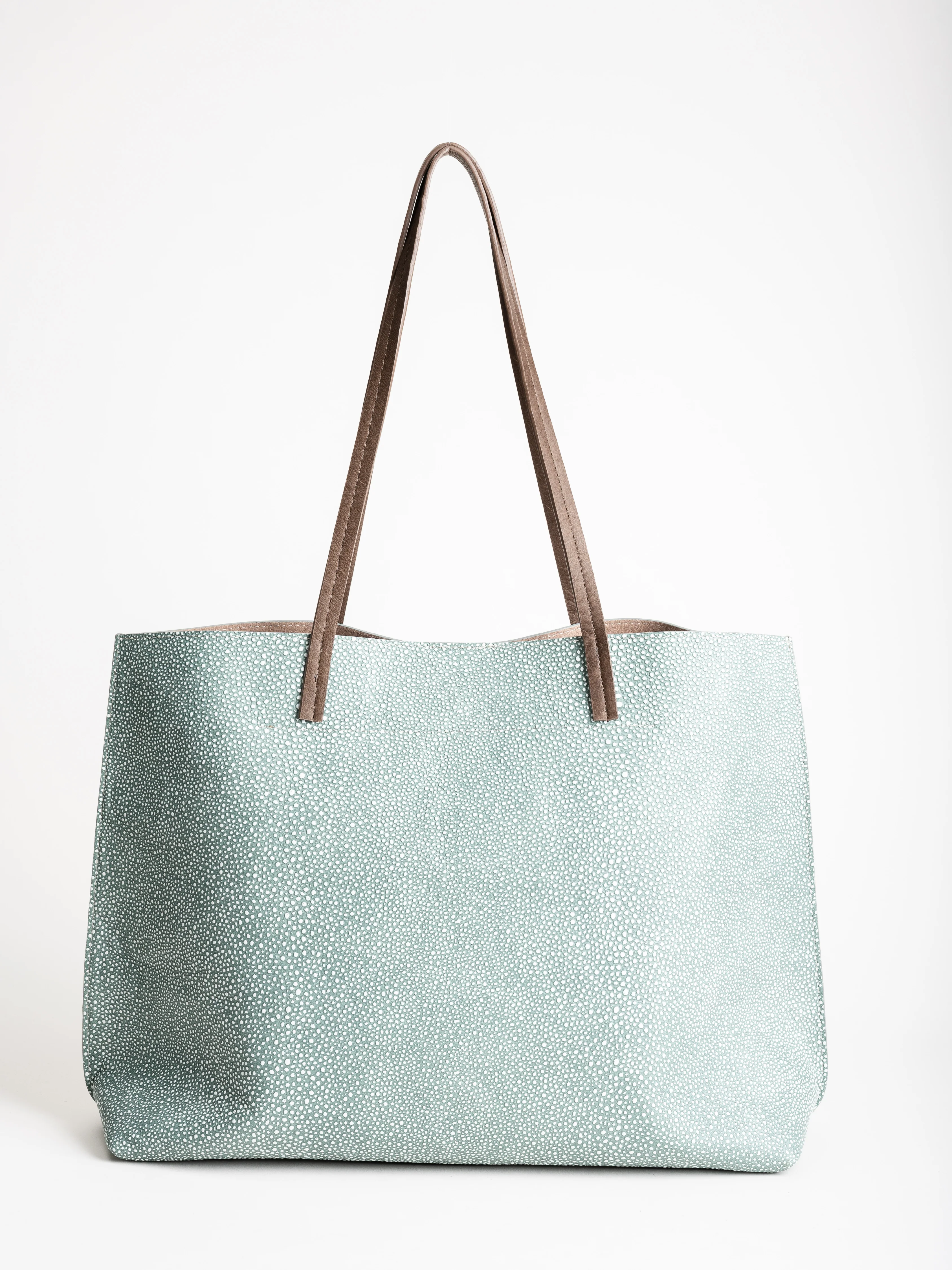 classic shopper - azure shagreen - Image 2