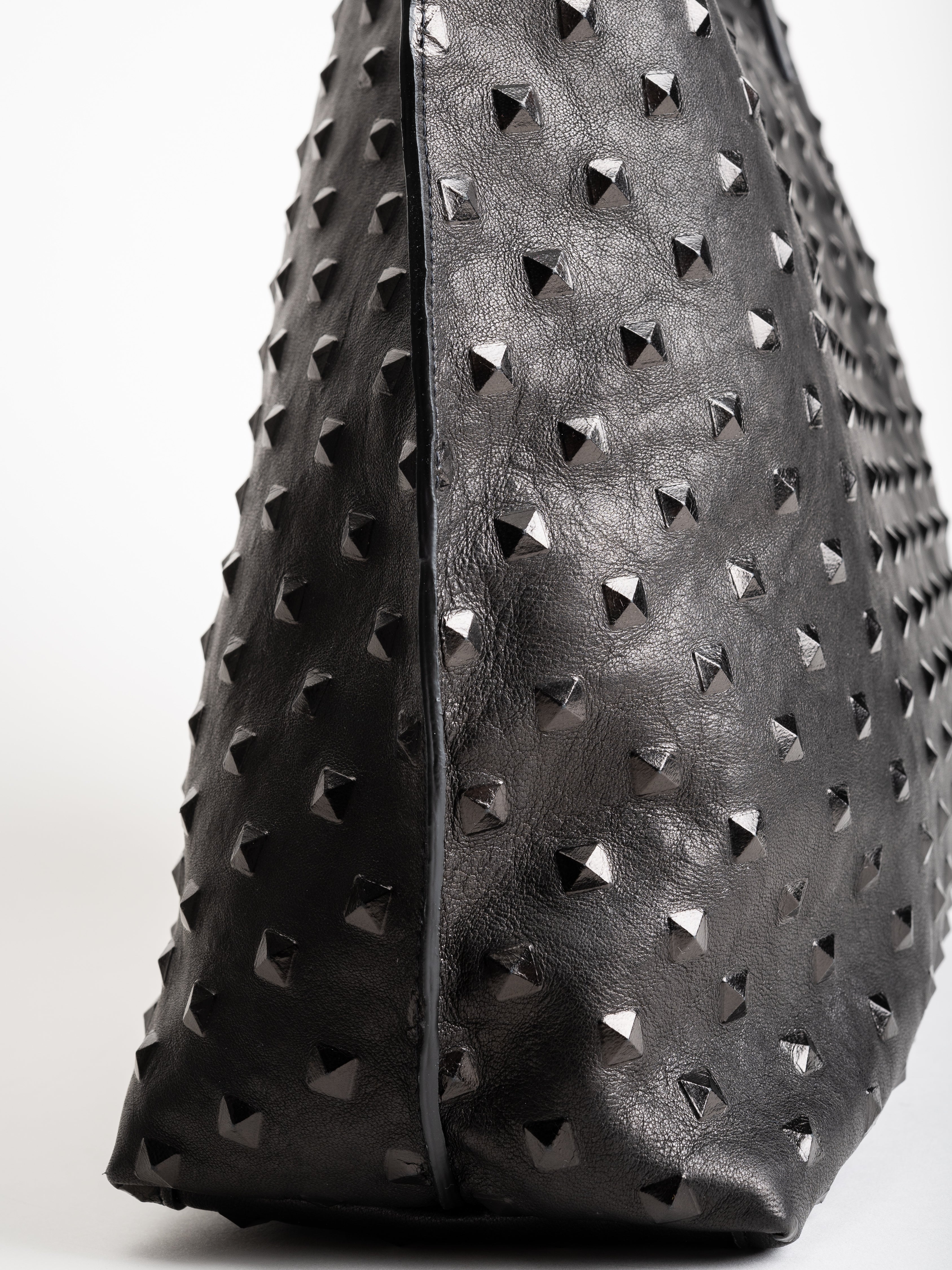 classic shopper - black stud - Image 3