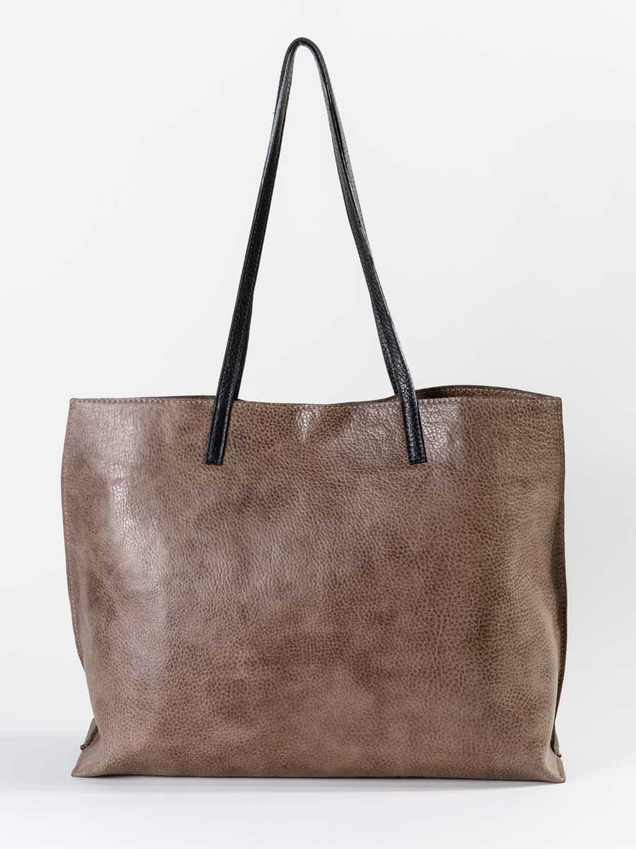 classic shopper - taupe - Image 4