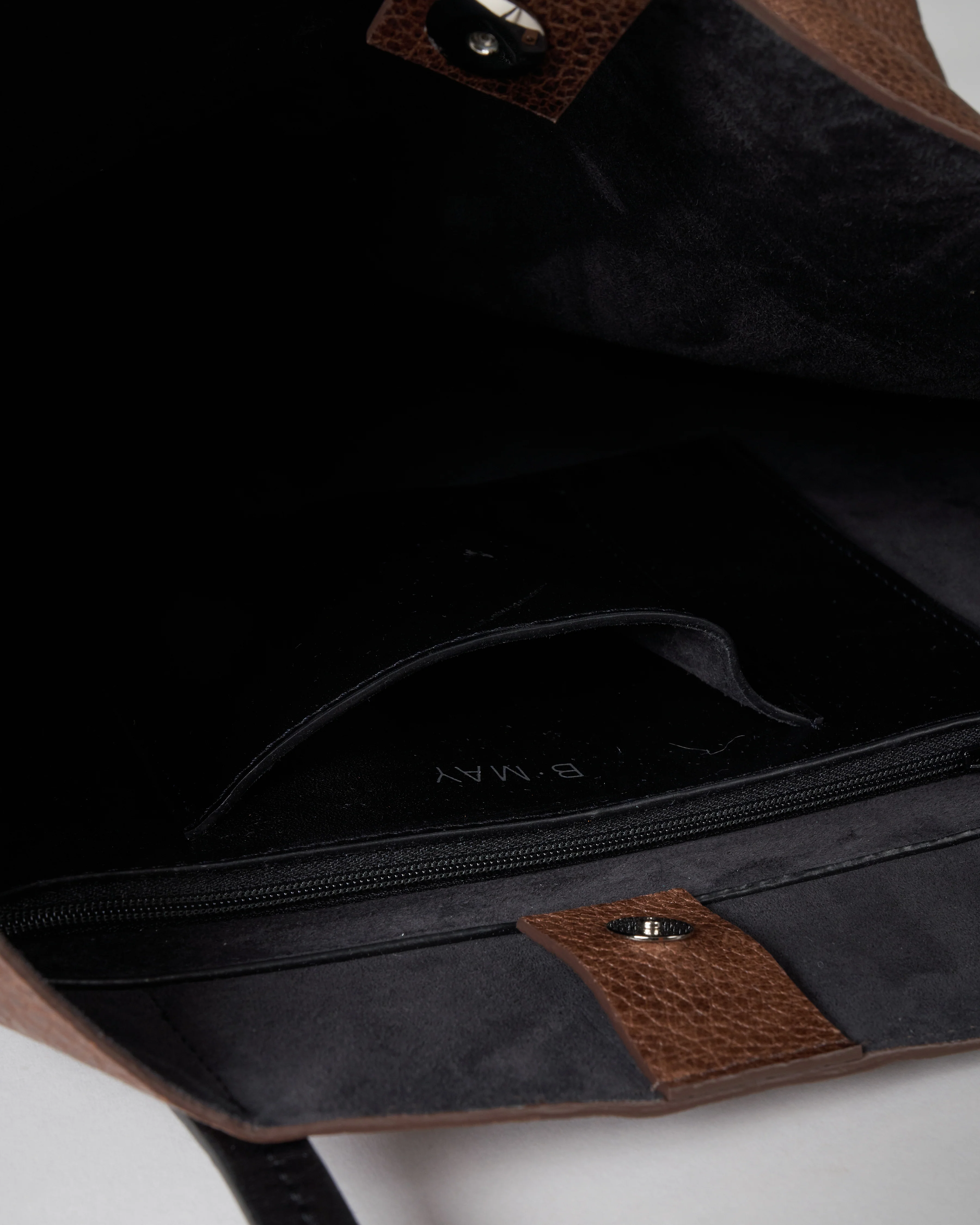 classic shopper tote - mocha ovino - Image 5