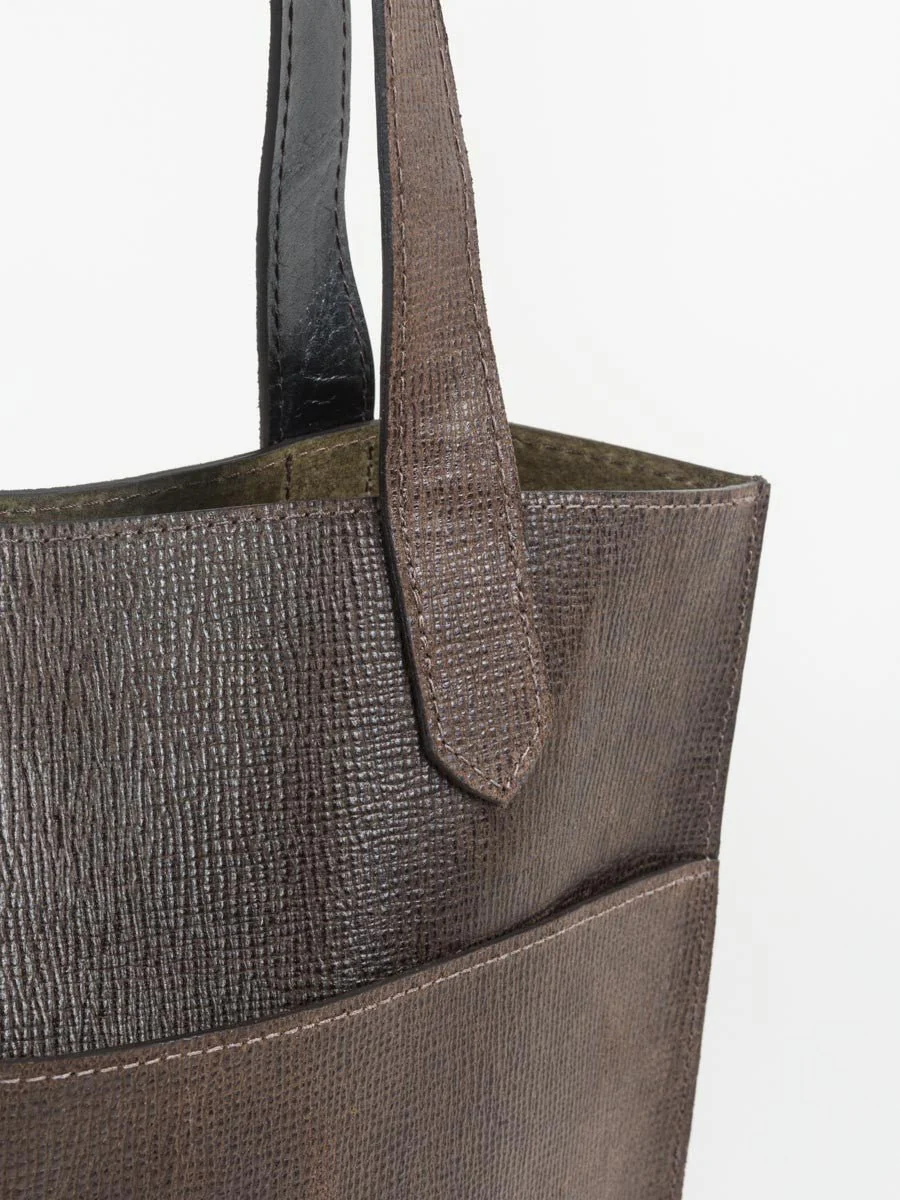 pocket shopper – brown - Image 4