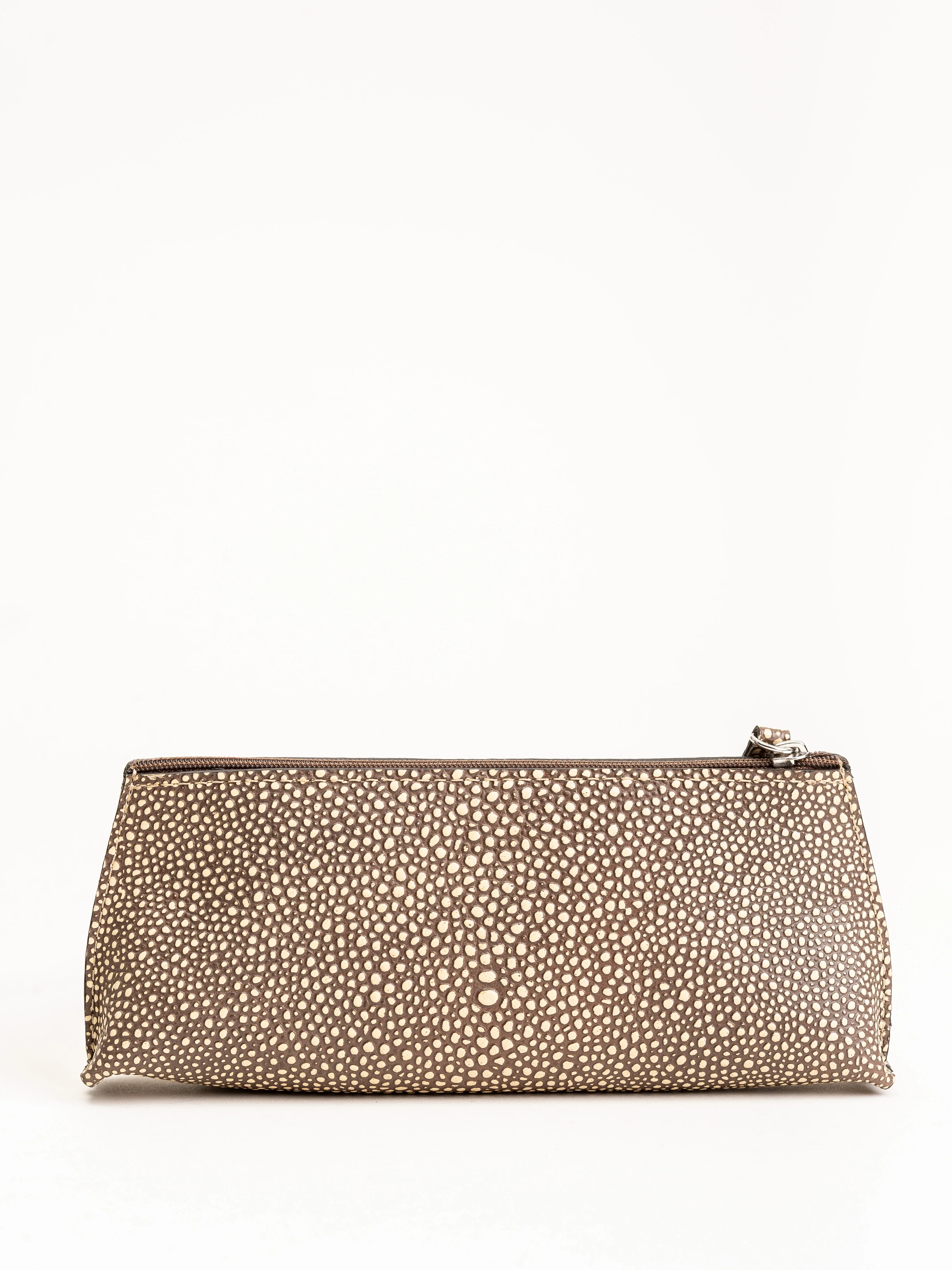 eyeglass pouch - brown shagreen - Image 2