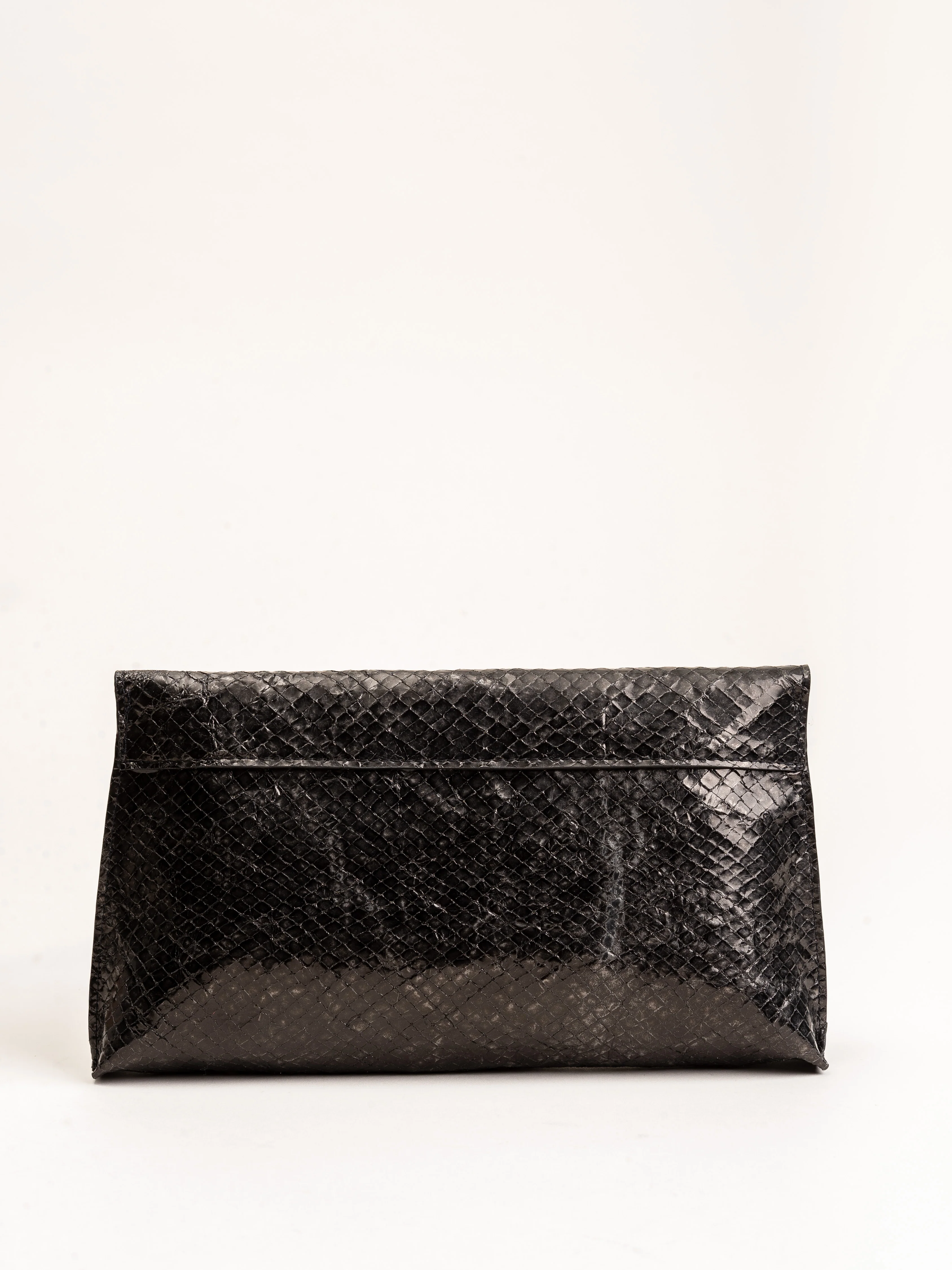 foldover clutch - black diamond - Image 2
