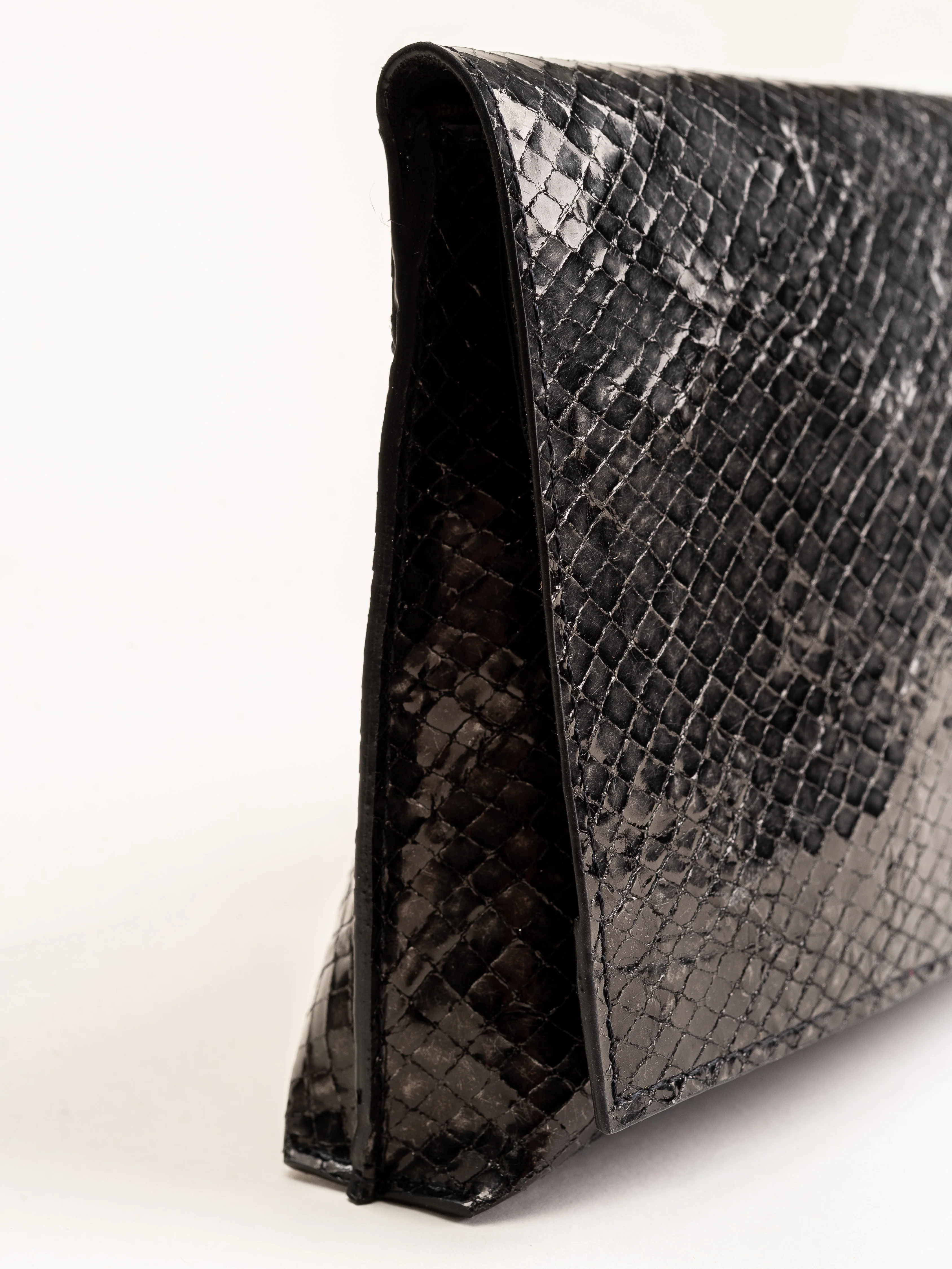foldover clutch - black diamond - Image 3