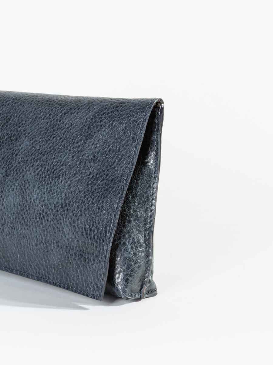 foldover clutch - navy - Image 2