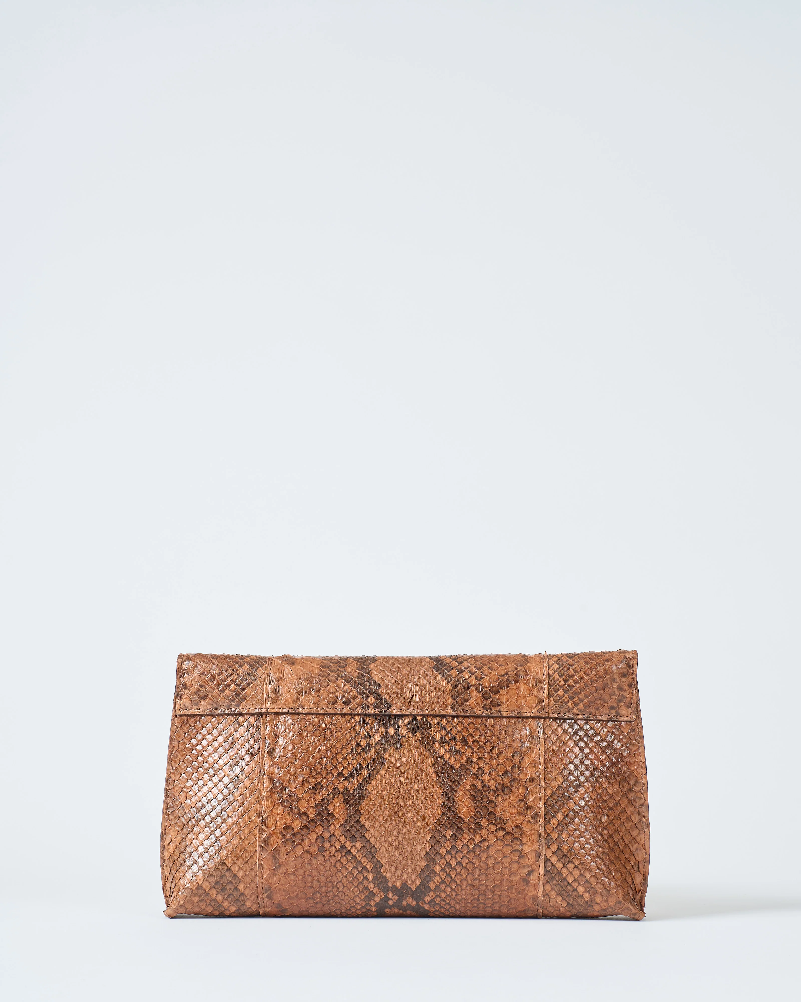 foldover clutch python - Image 3