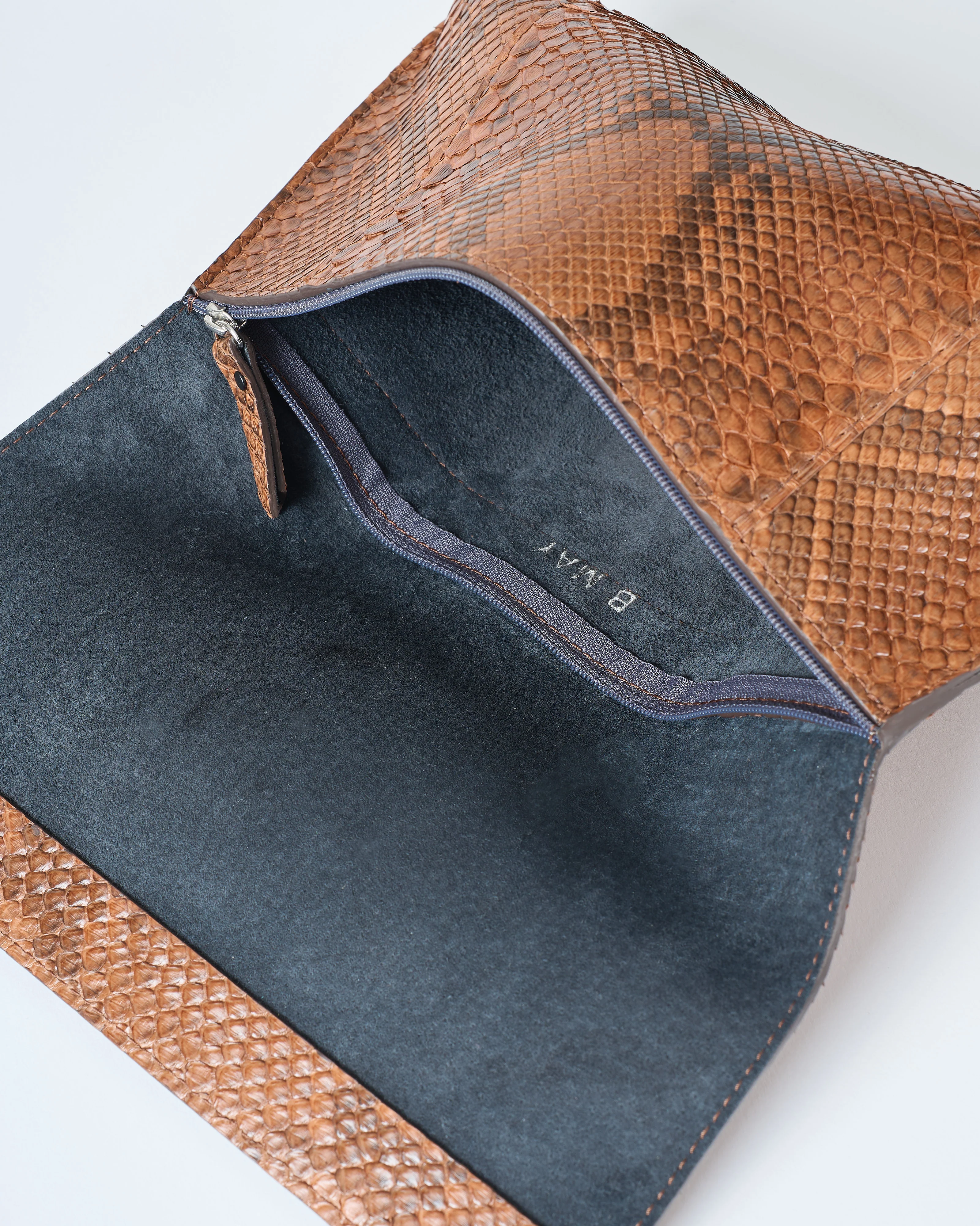 foldover clutch python - Image 6