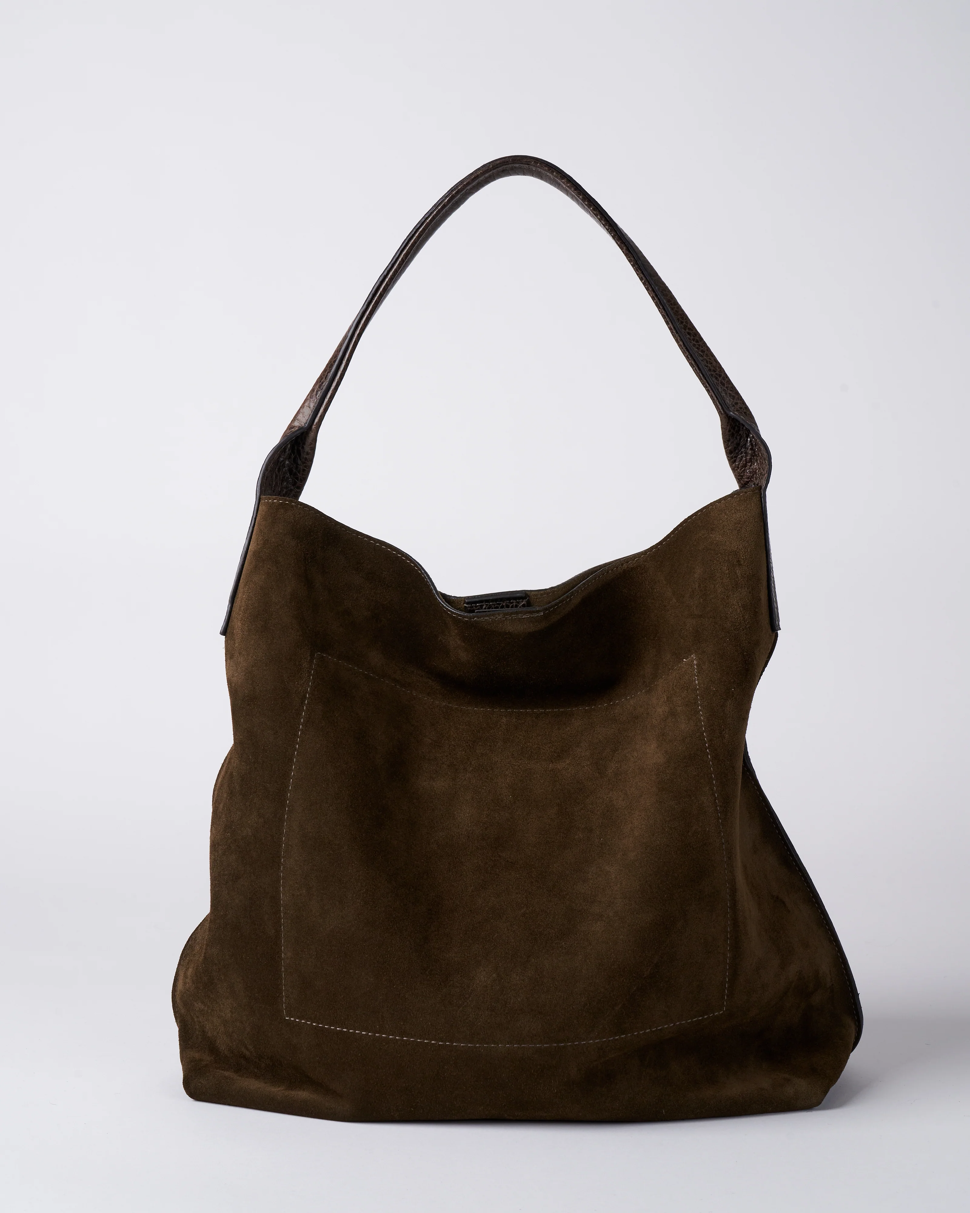 hobo - olive suede/dark khaki - Image 2