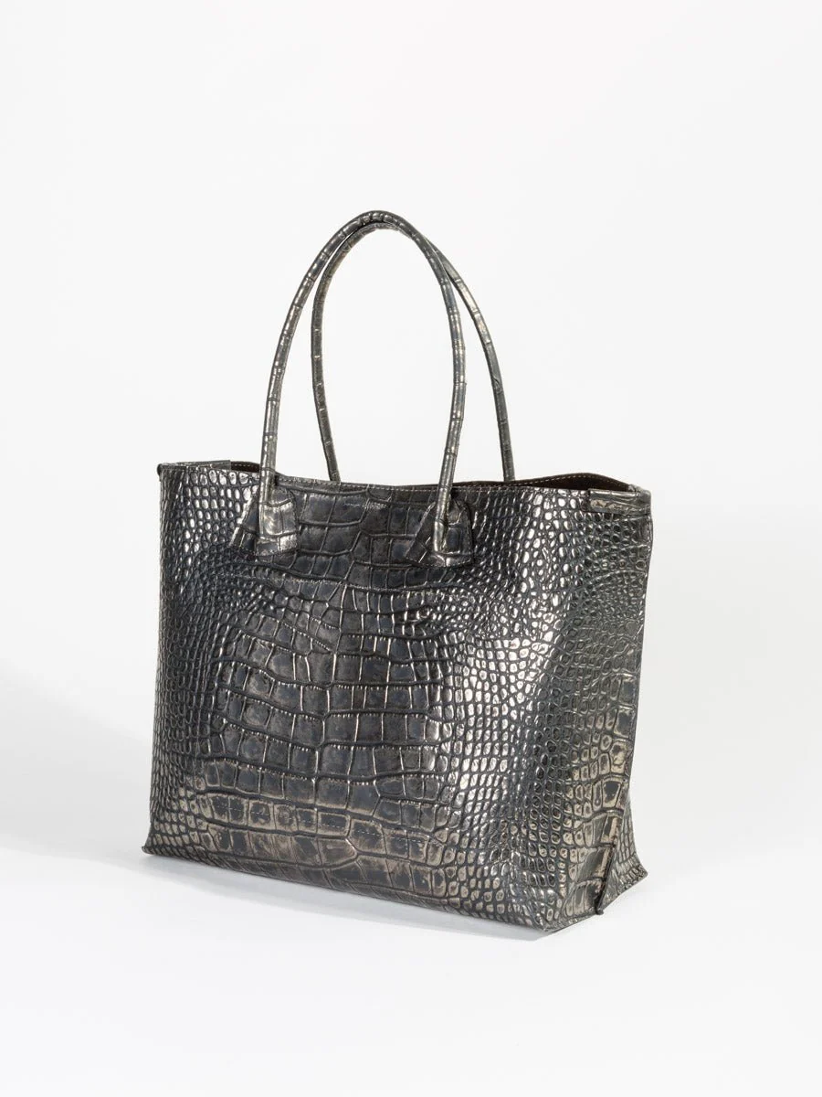 market tote - gator heavy metal - Image 3