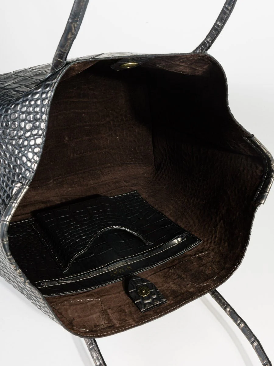 market tote - gator heavy metal - Image 4
