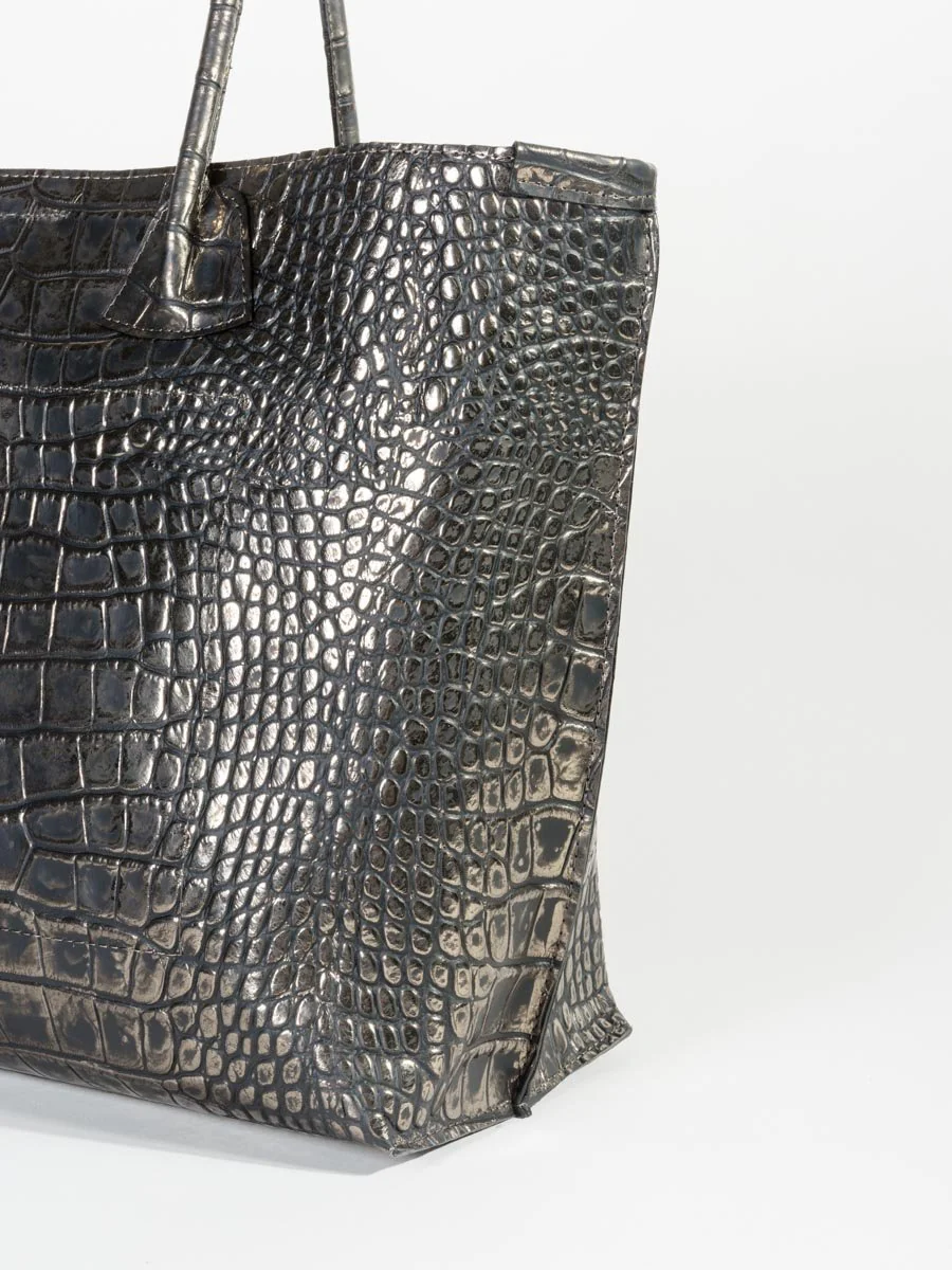 market tote - gator heavy metal - Image 5